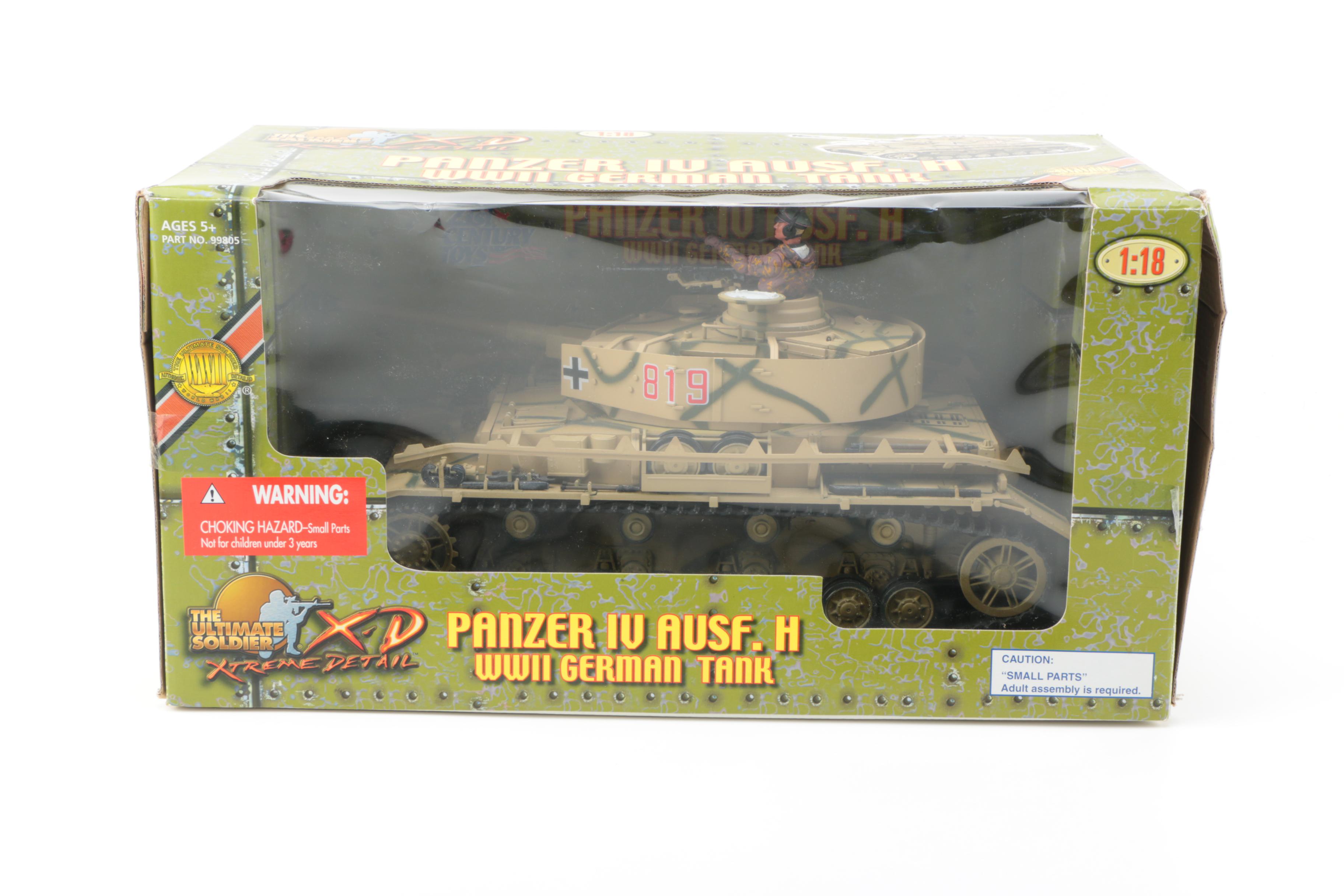 21st Century Toys 1:18 Scale WWII German Panzer Tank