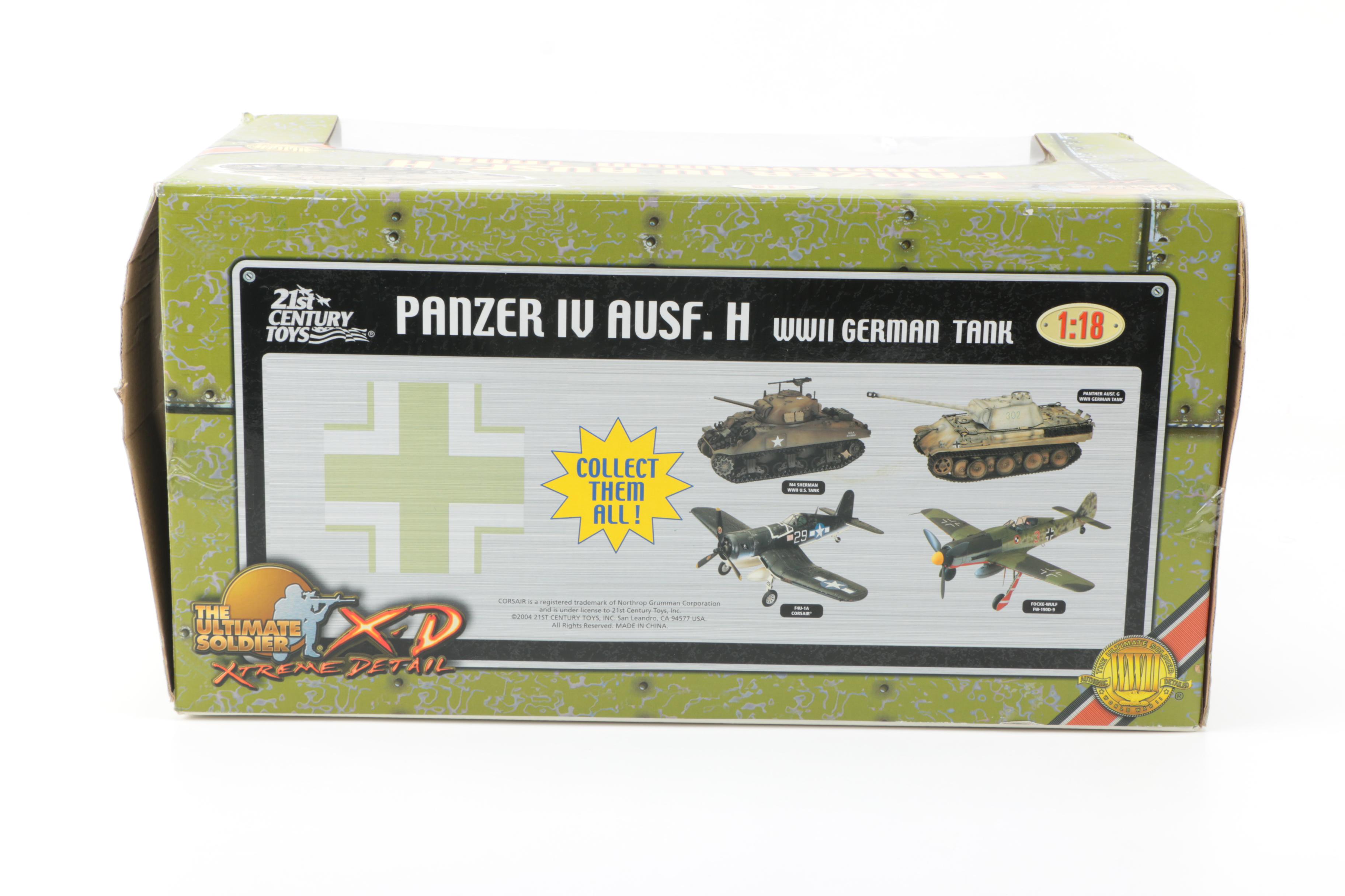 21st Century Toys 1:18 Scale WWII German Panzer Tank