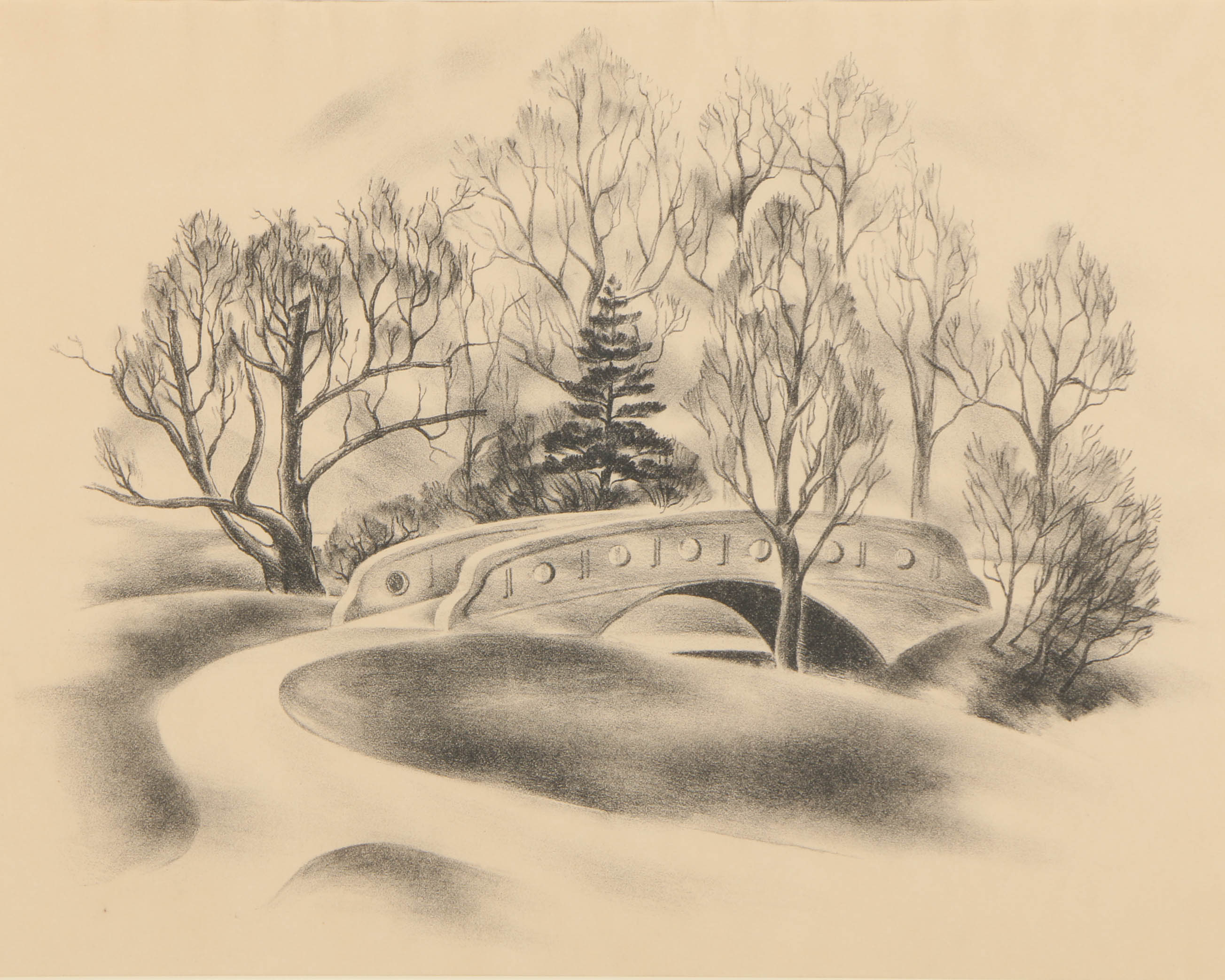 Arthur Helwig Etching"The Dancer"