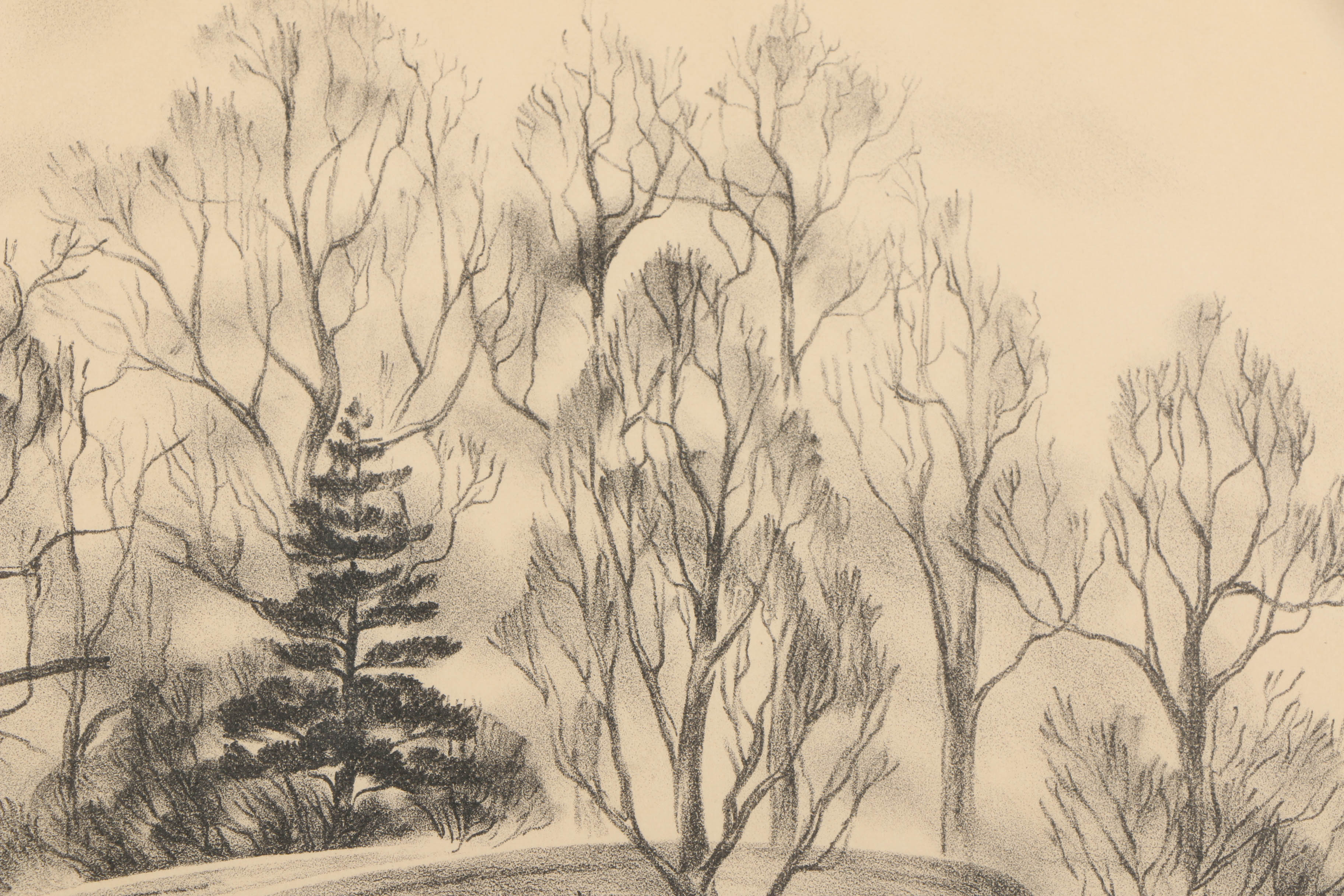 Arthur Helwig Etching"The Dancer"