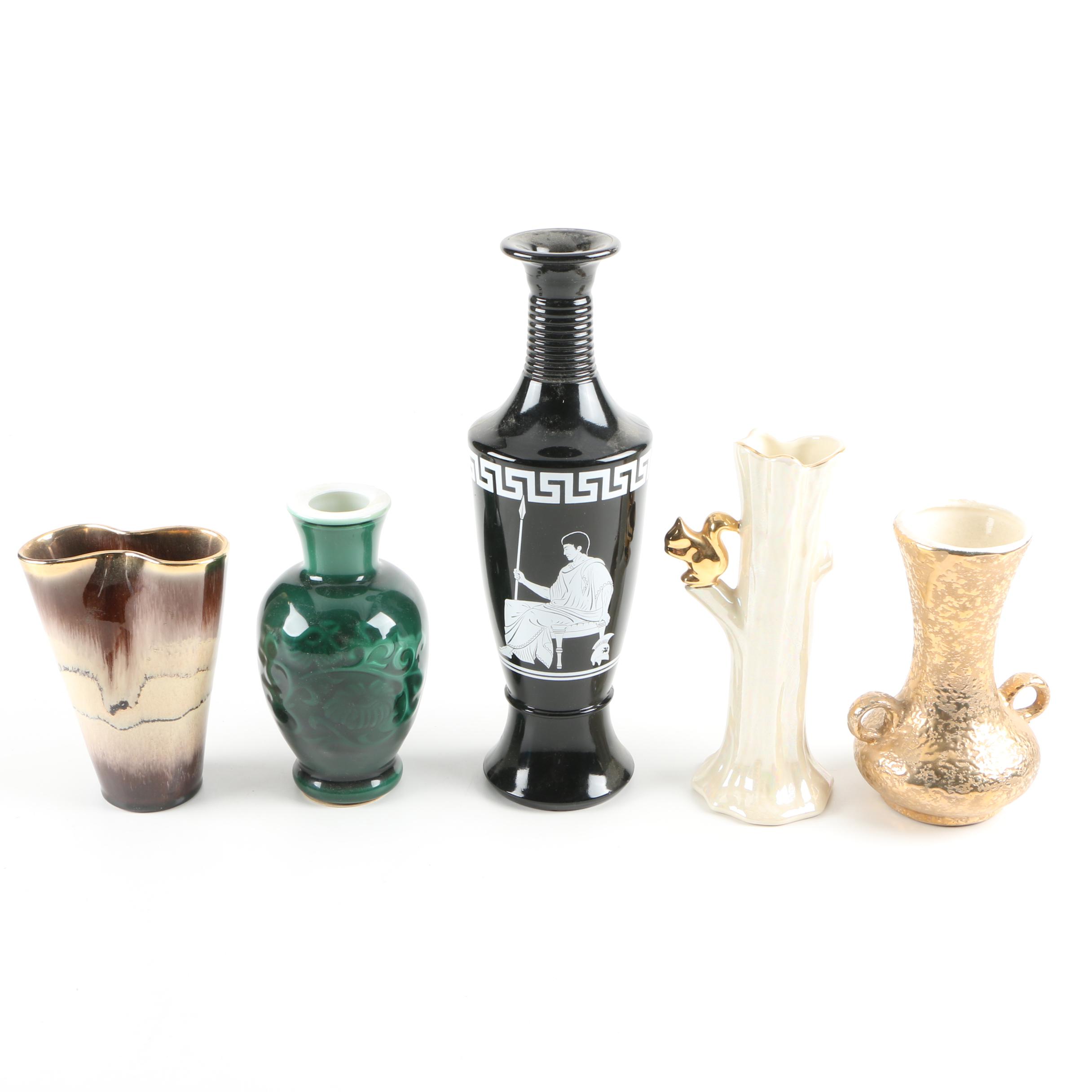 Ceramic And Glass Vases