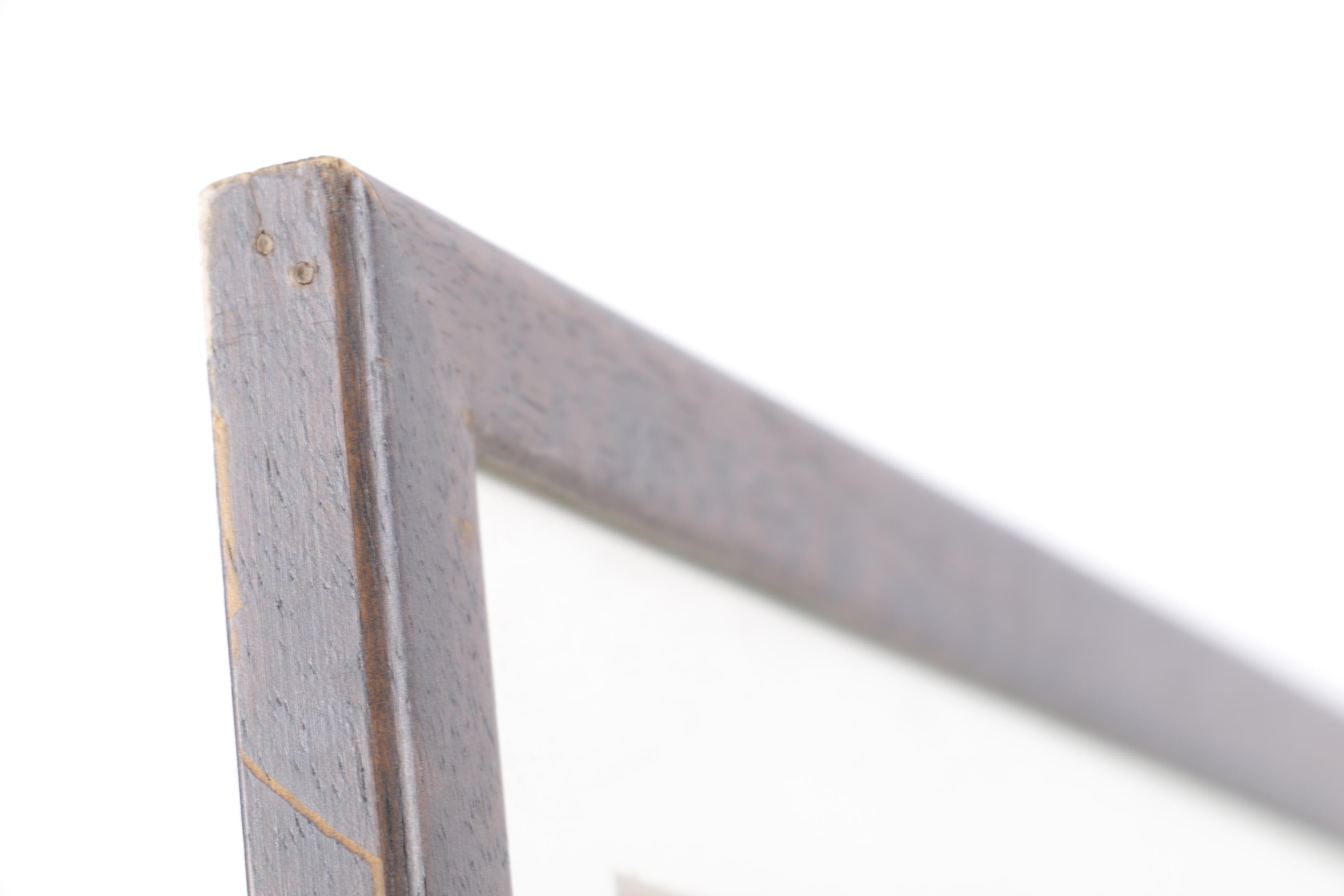 Gouache Painting of a Face Attributed to Herbert Spangenberg