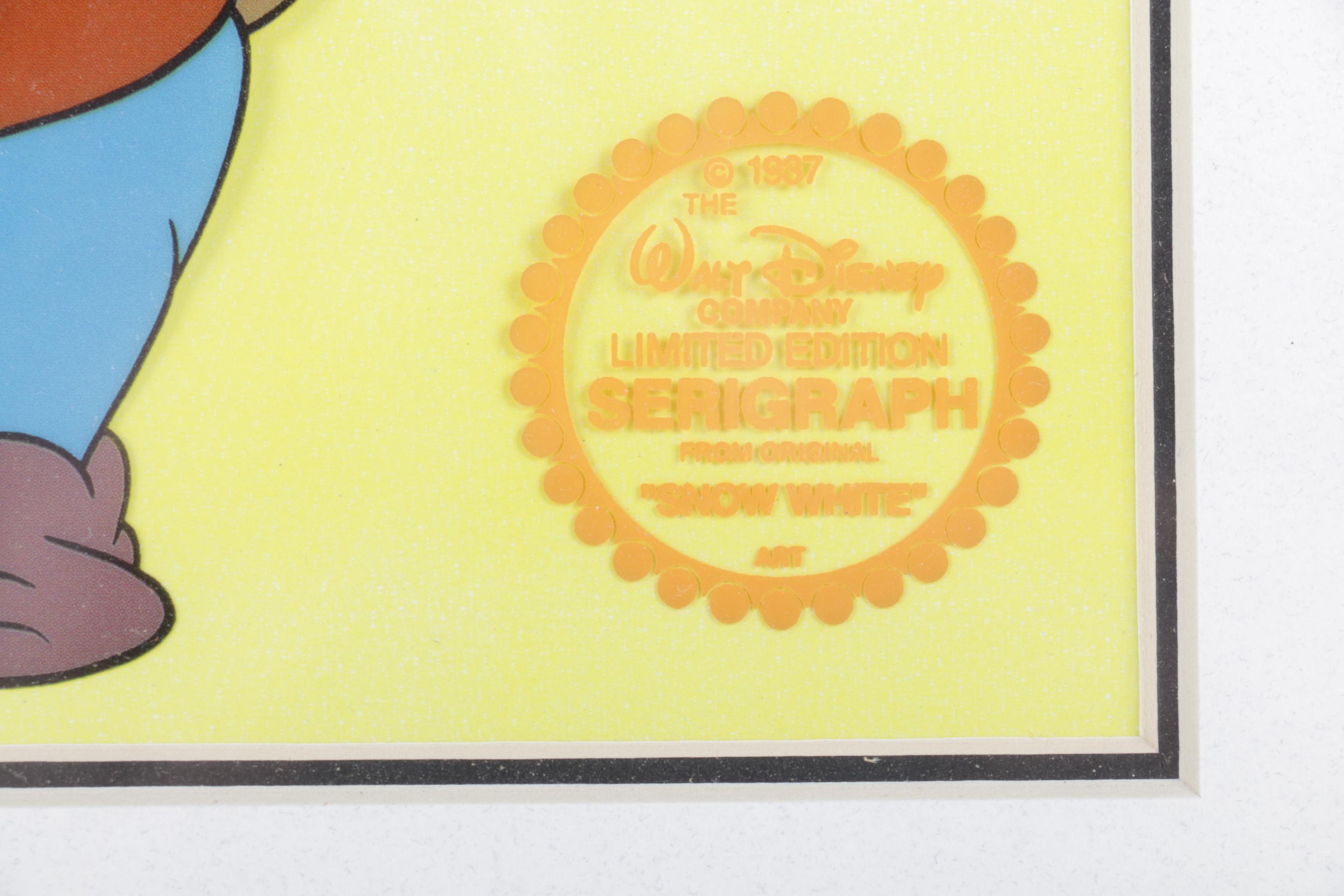 Walt Disney Sericel "Snow White"