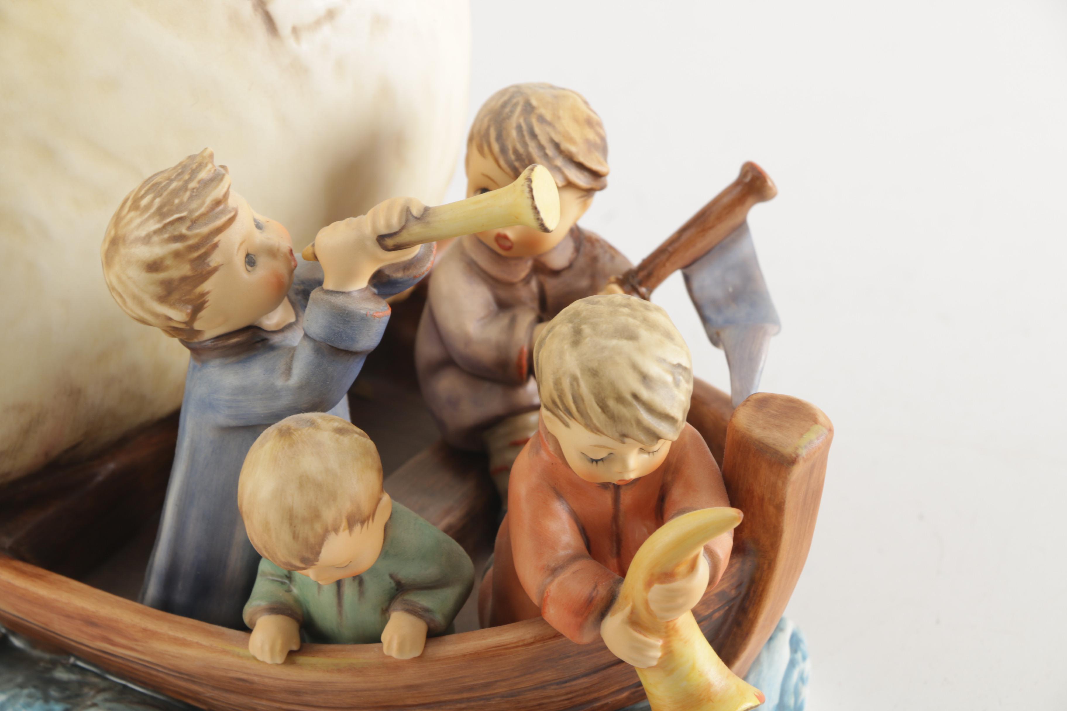 Limited Edition M.J.Hummel Figurine "Land in Sight"