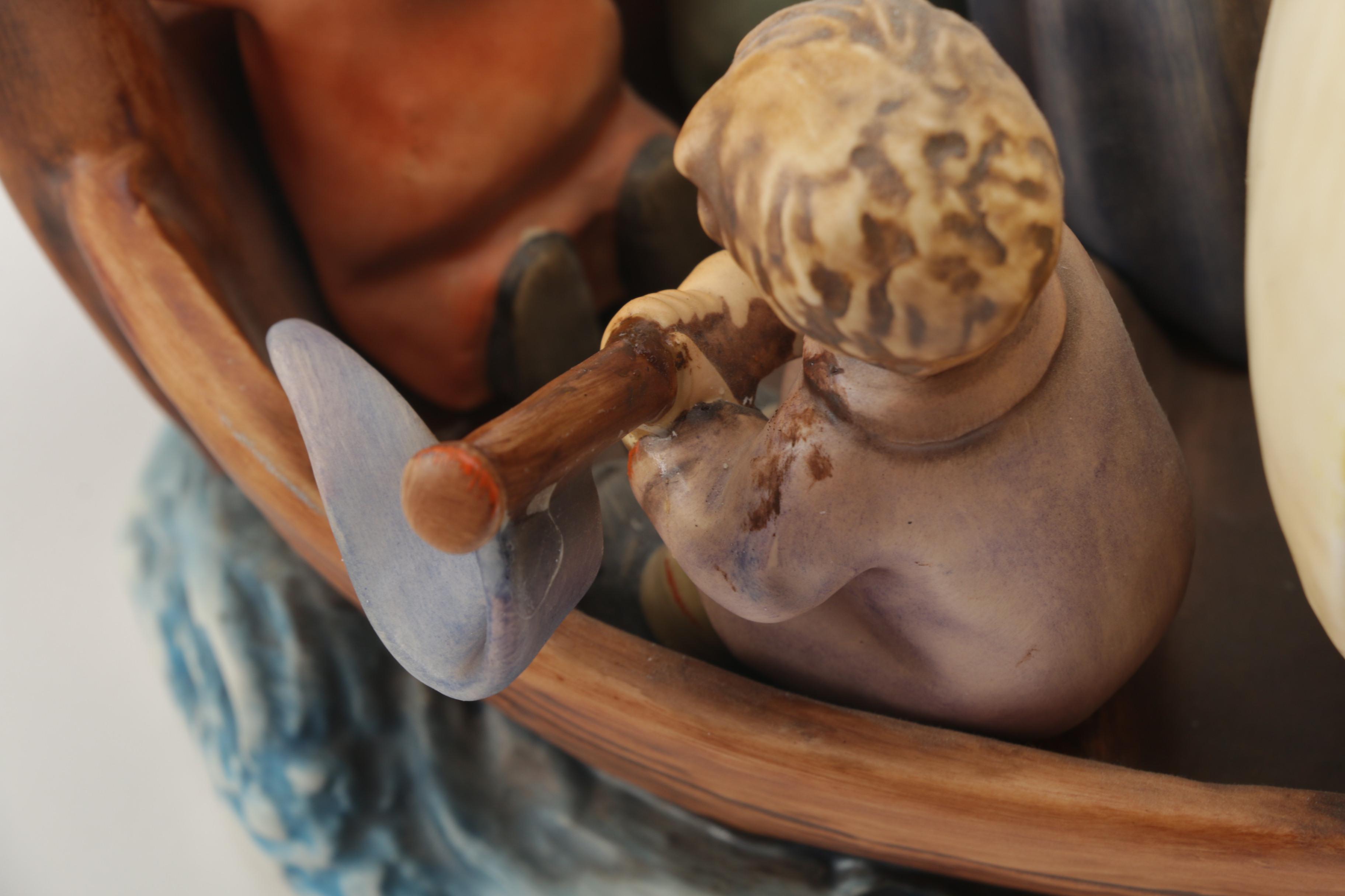 Limited Edition M.J.Hummel Figurine "Land in Sight"