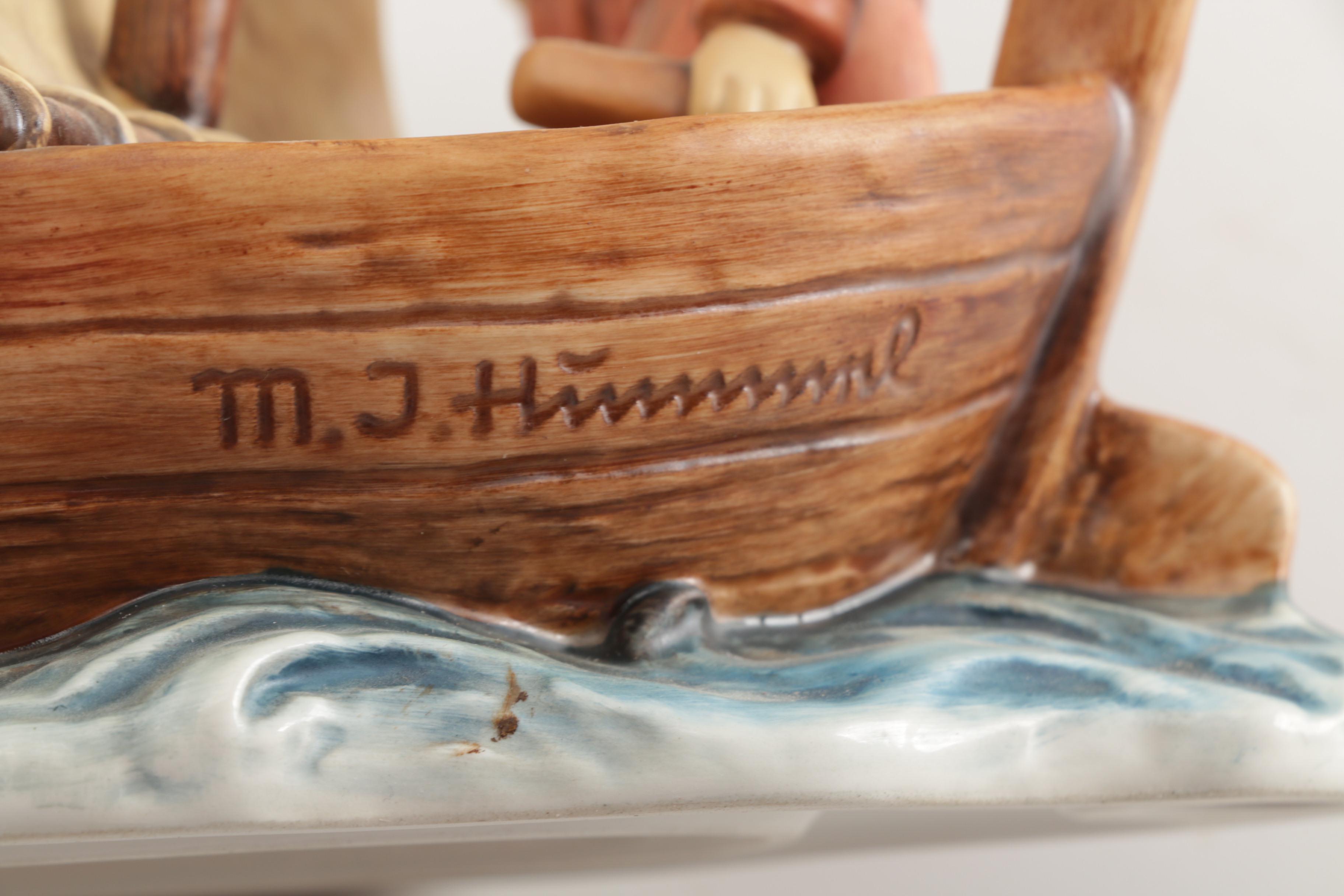 Limited Edition M.J.Hummel Figurine "Land in Sight"