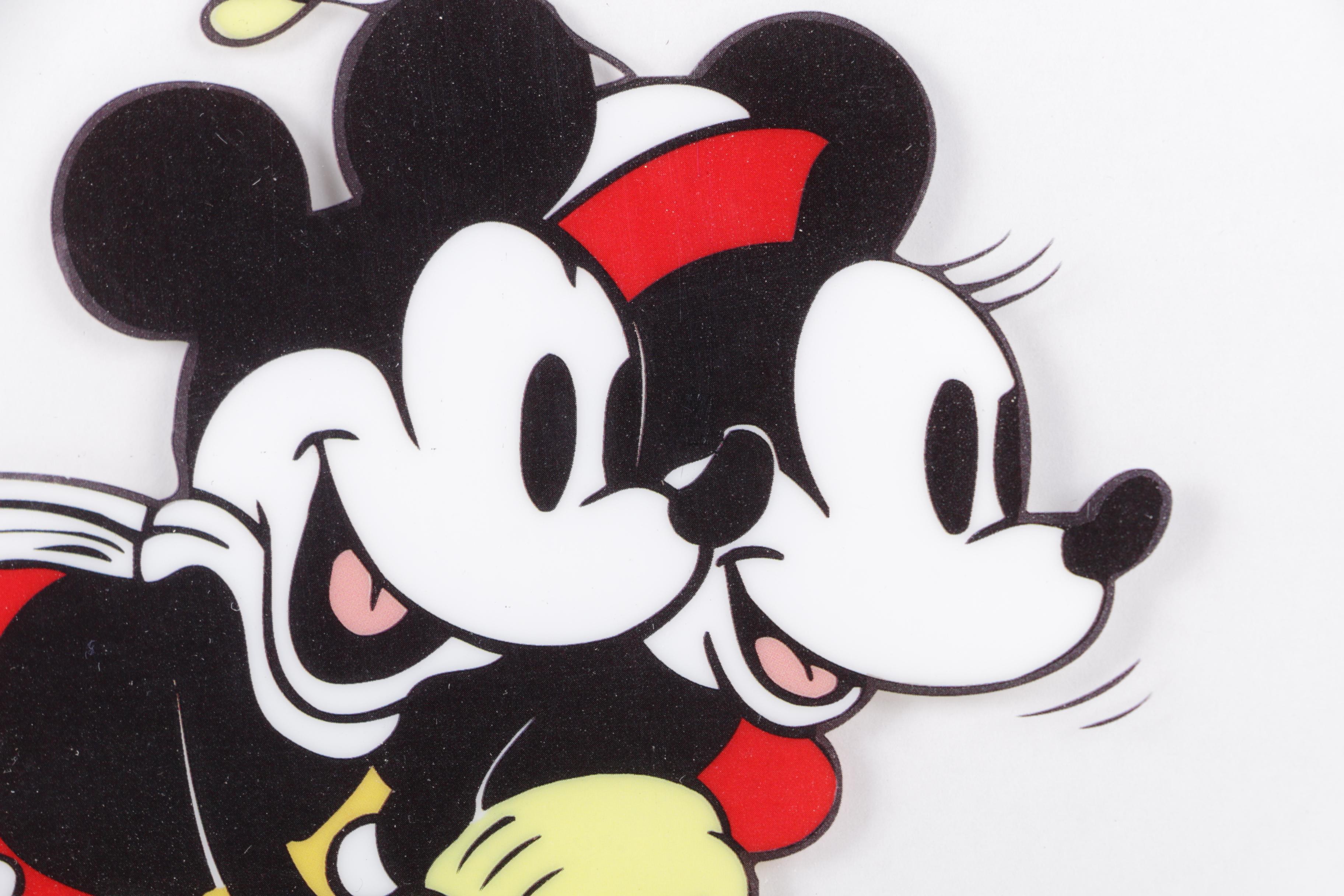 Disney Sericel "Mickey and Minnie on Ice"