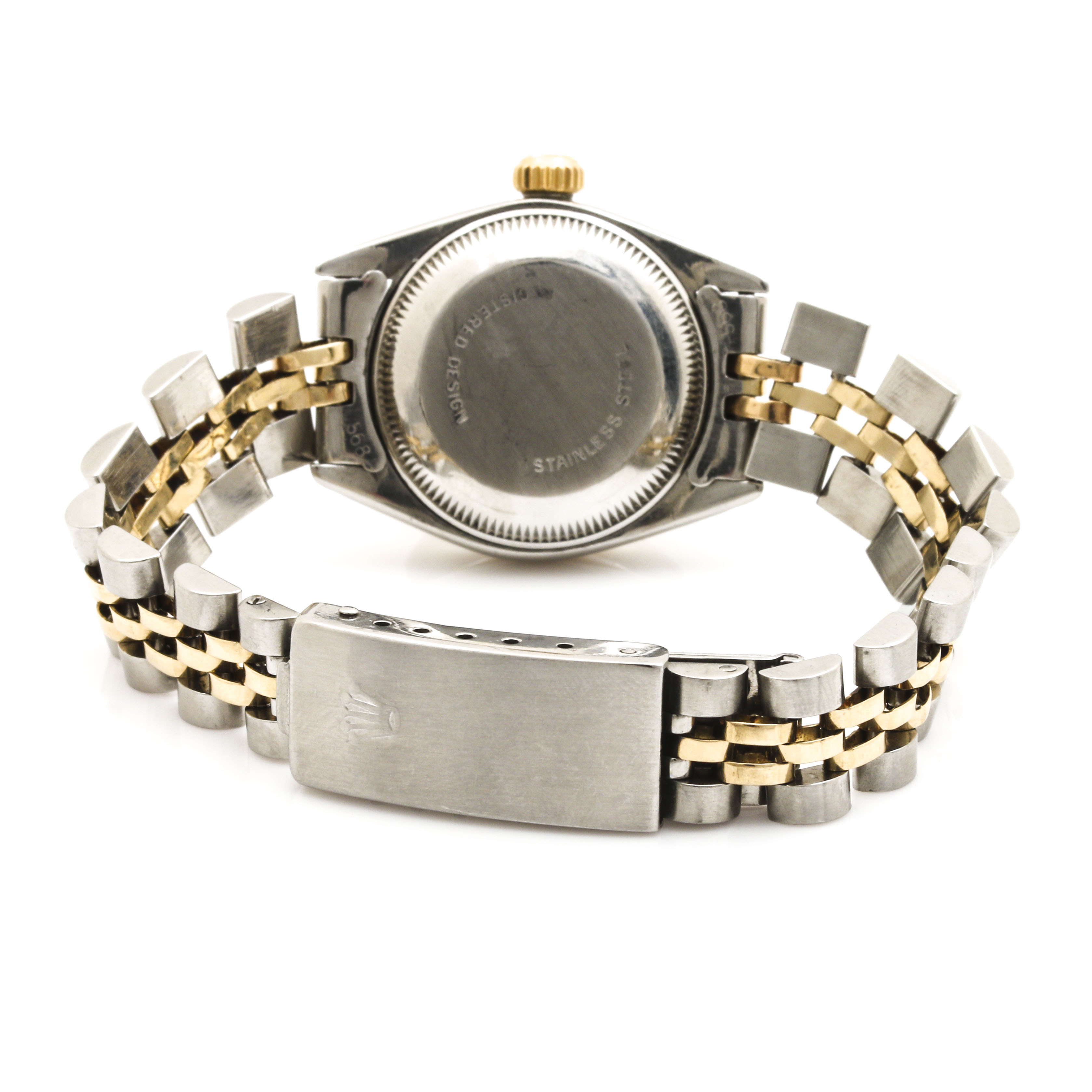 Rolex Stainless Steel and 14K Yellow Gold Accented Watch