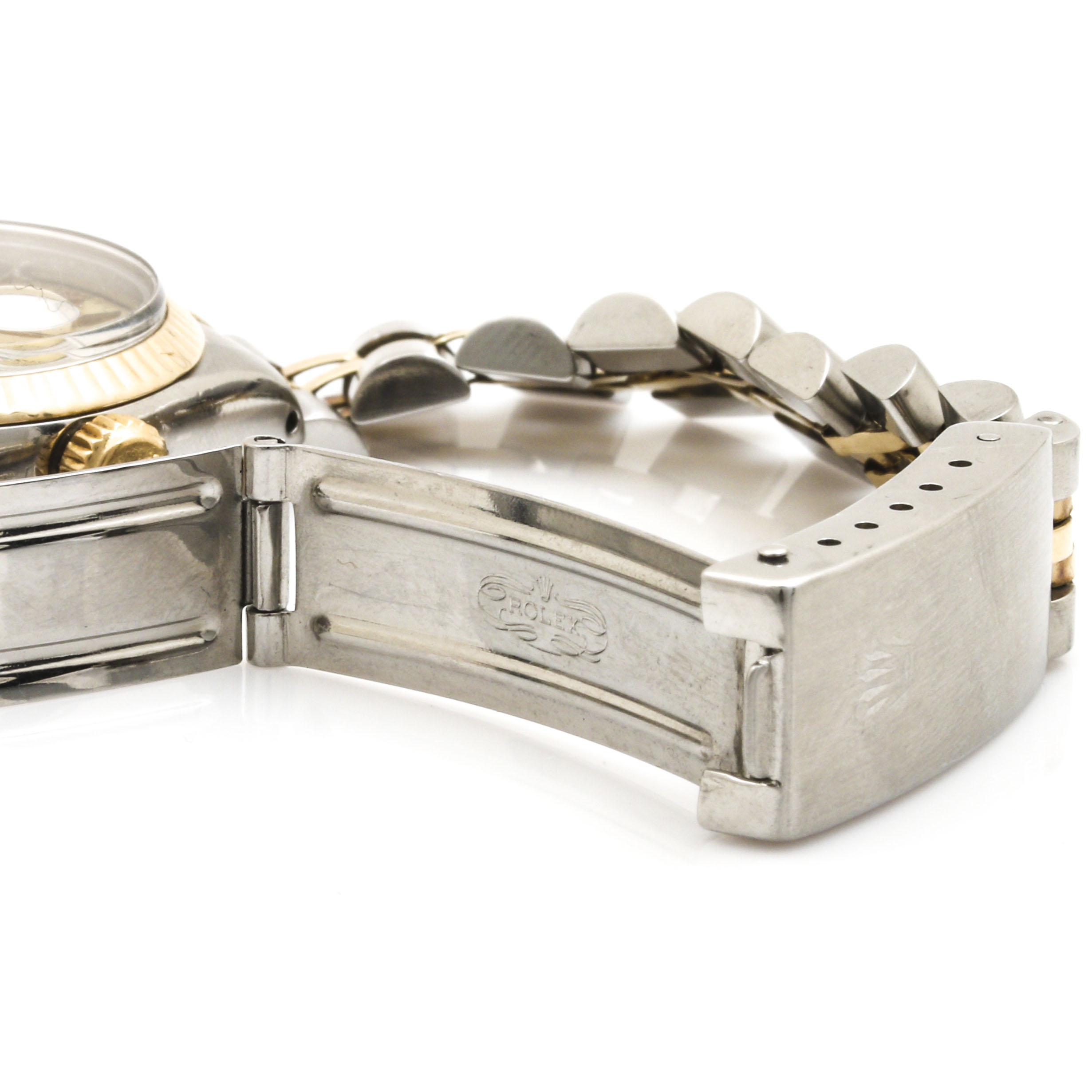 Rolex Stainless Steel and 14K Yellow Gold Accented Watch