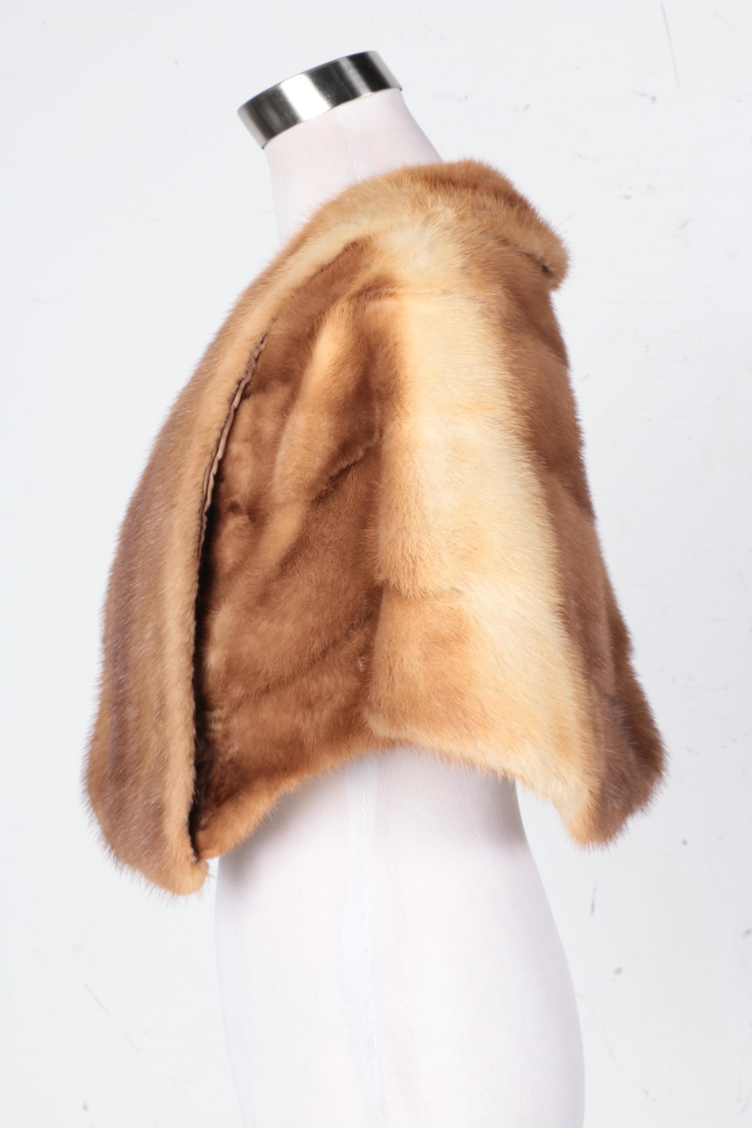 Vintage Mink Fur Stoles