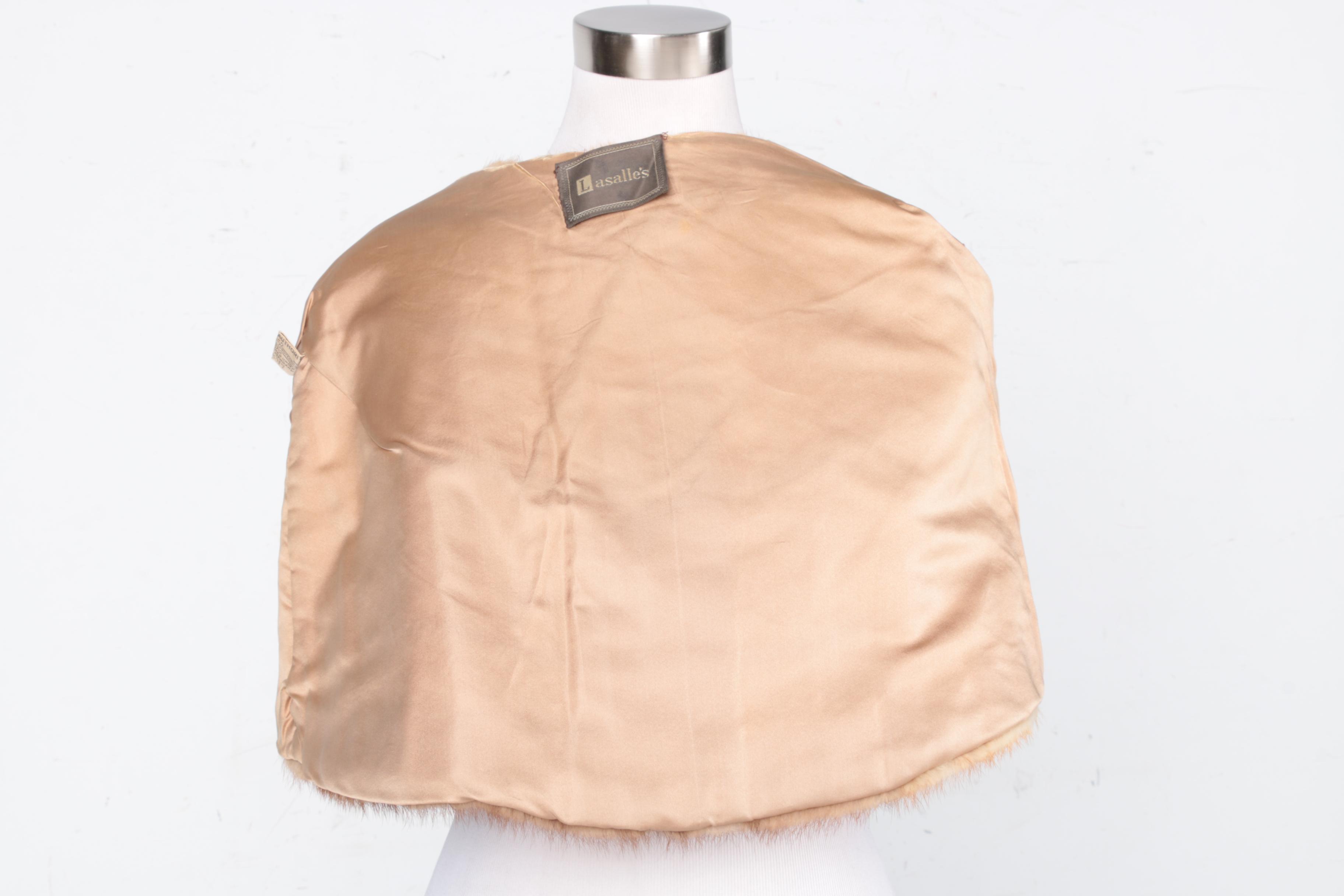 Vintage Mink Fur Stoles