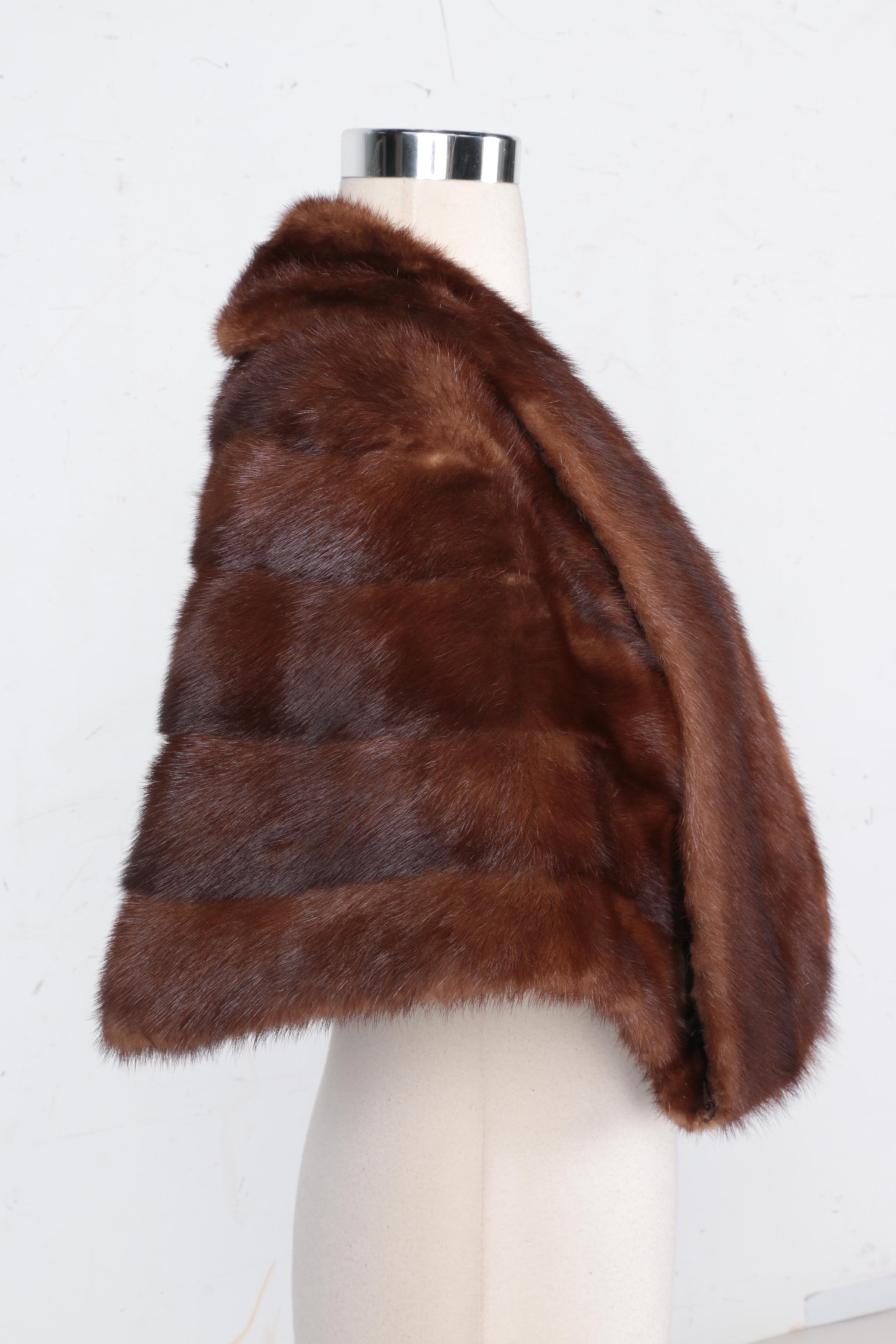 Vintage Mink Fur Stoles