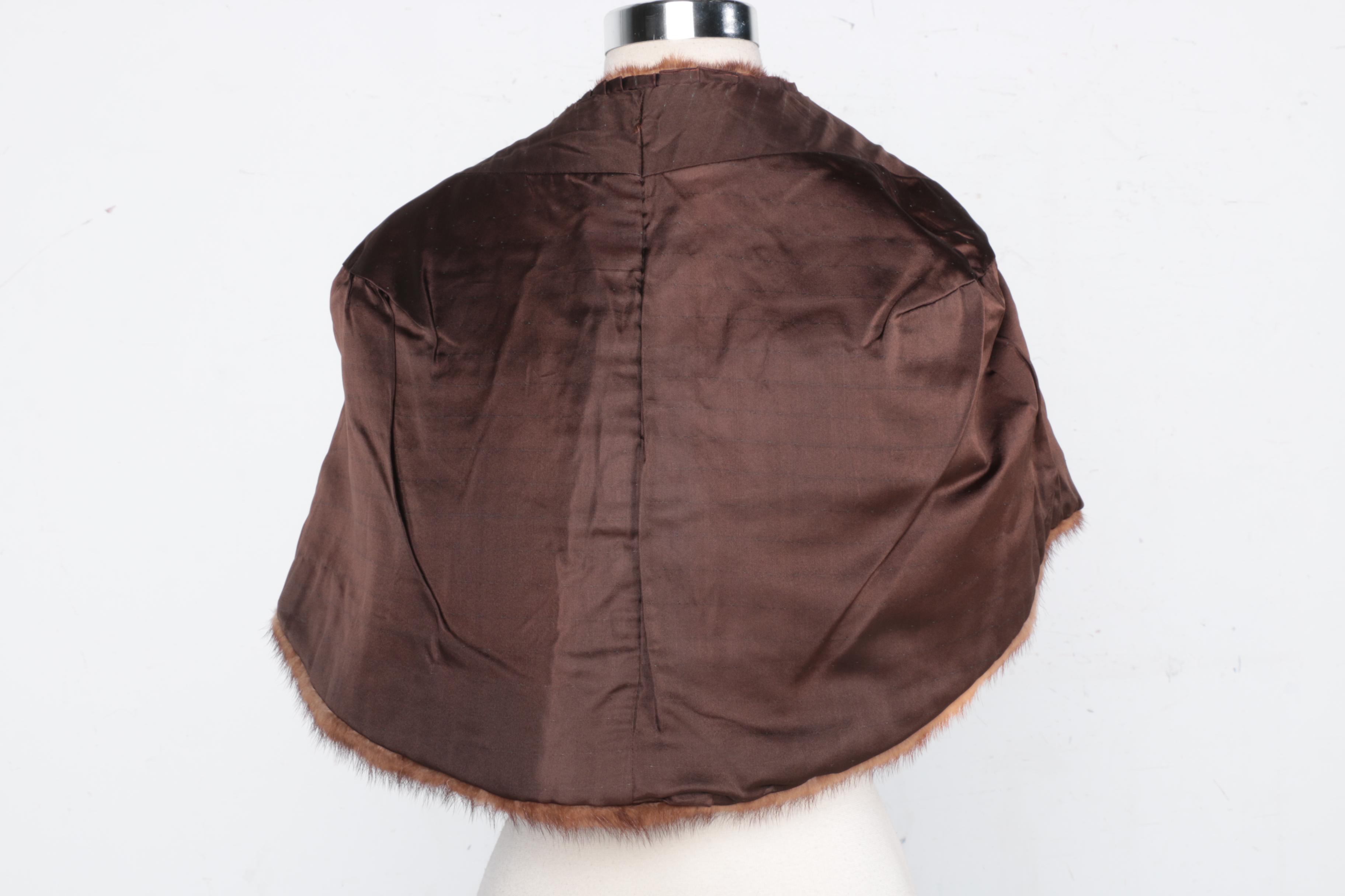 Vintage Mink Fur Stoles