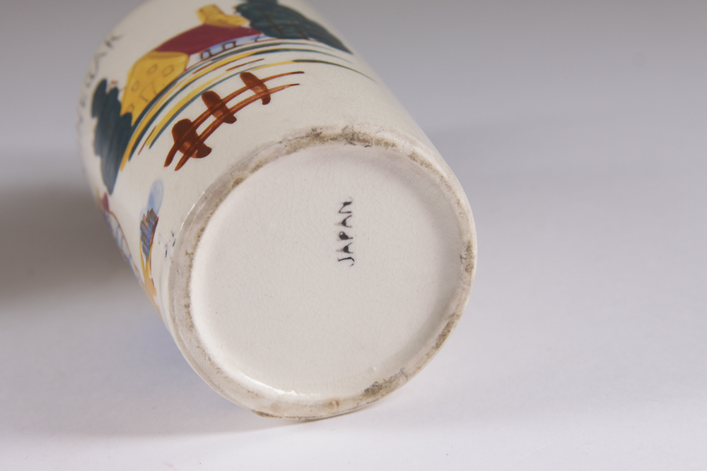 Assorted Ceramic Olive Oil and Vinegar Decanters and Jug