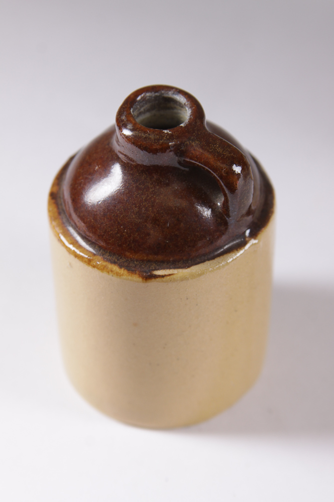 Assorted Ceramic Olive Oil and Vinegar Decanters and Jug