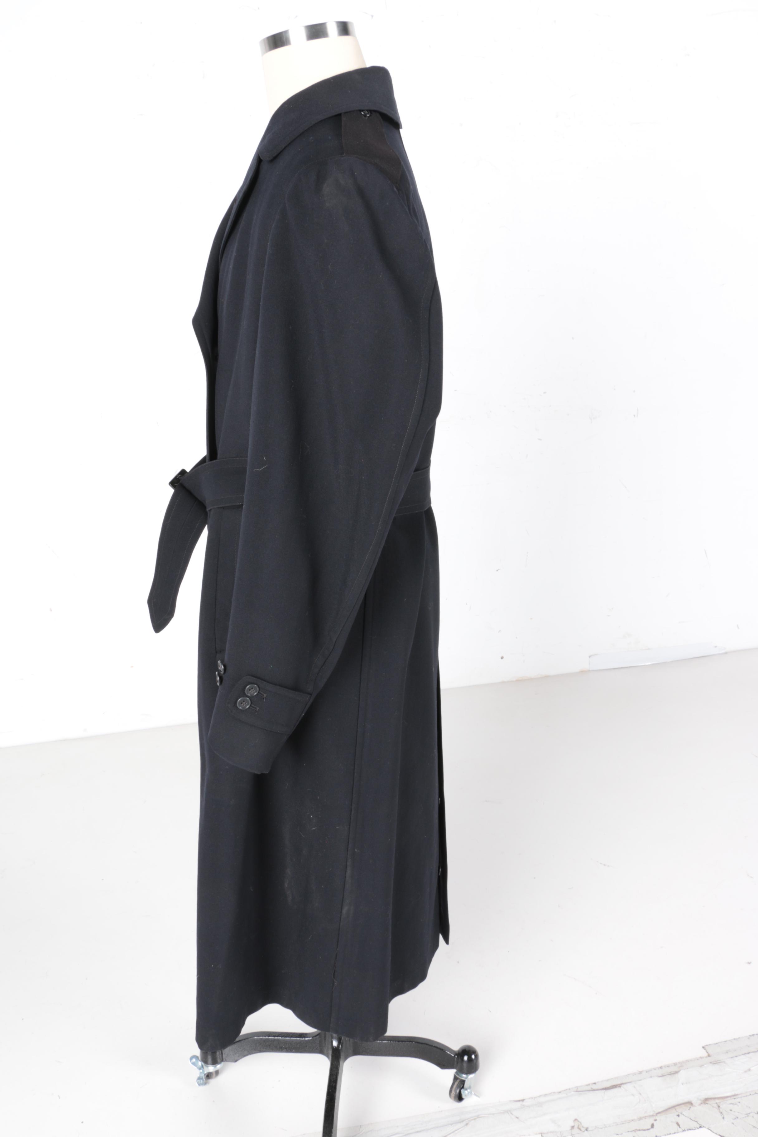 Men's Desmonod's Black Trench Coat