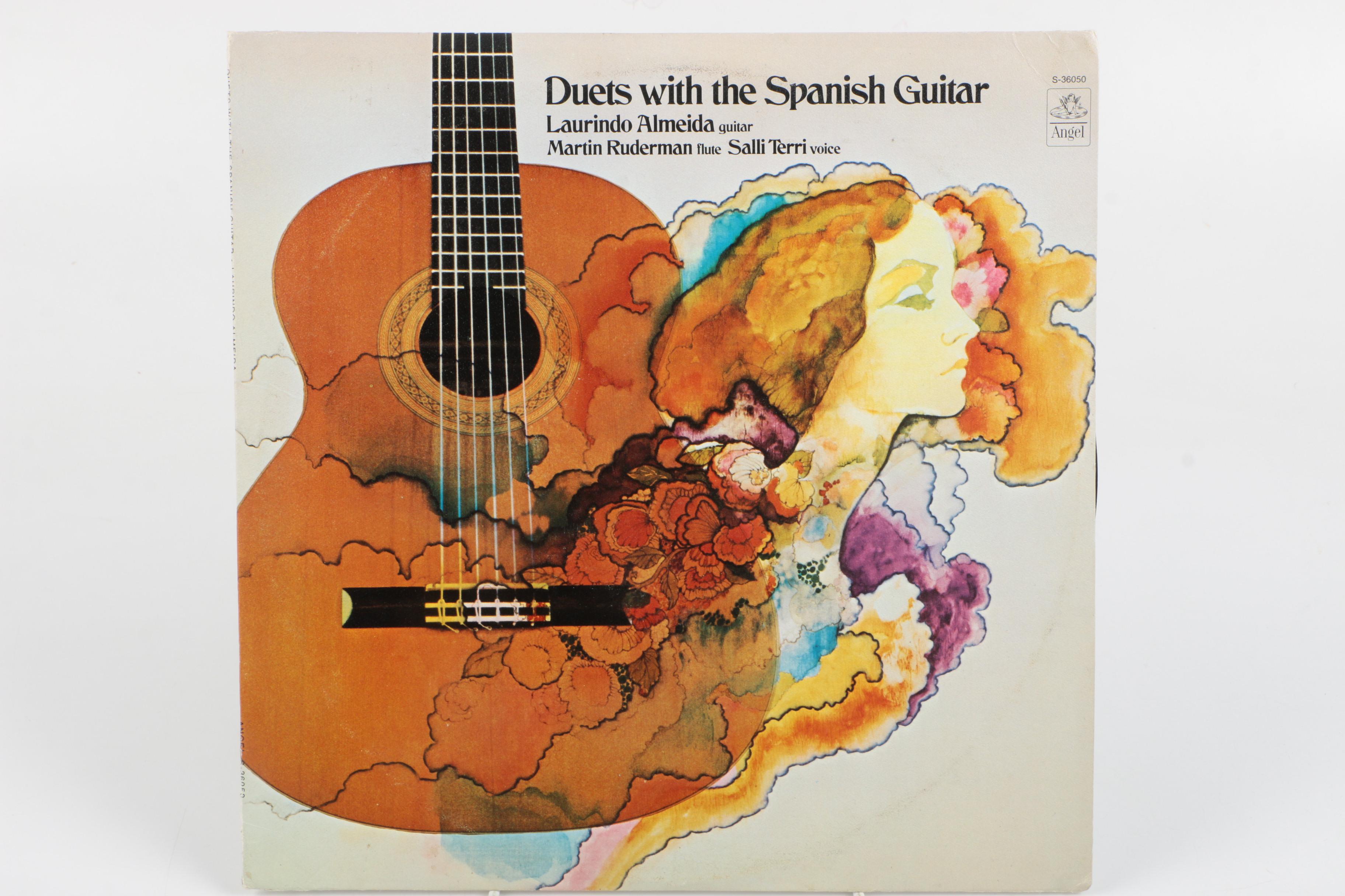 Collection of Spanish Guitar and Bossa Nova LP Records