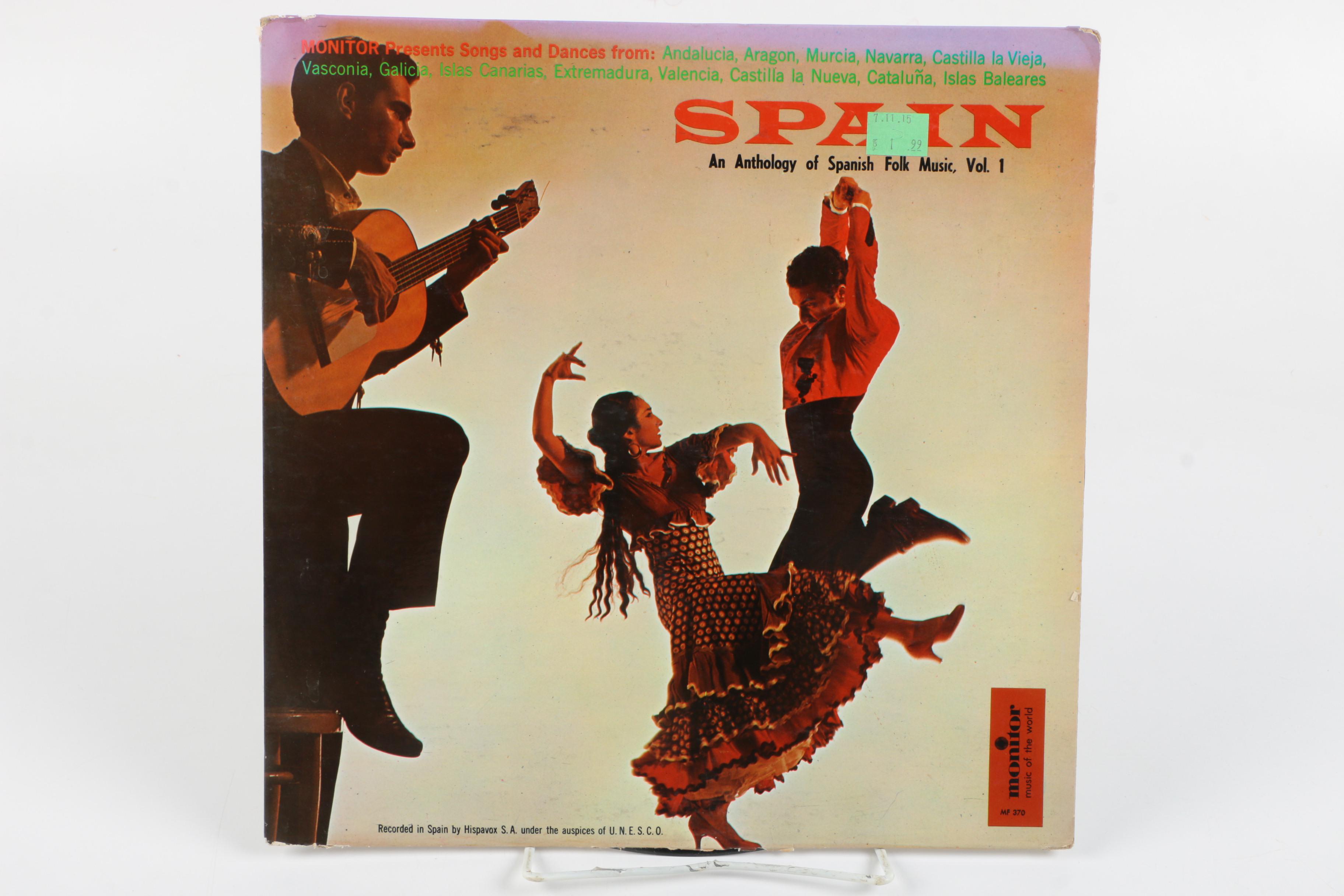 Collection of Spanish Guitar and Bossa Nova LP Records
