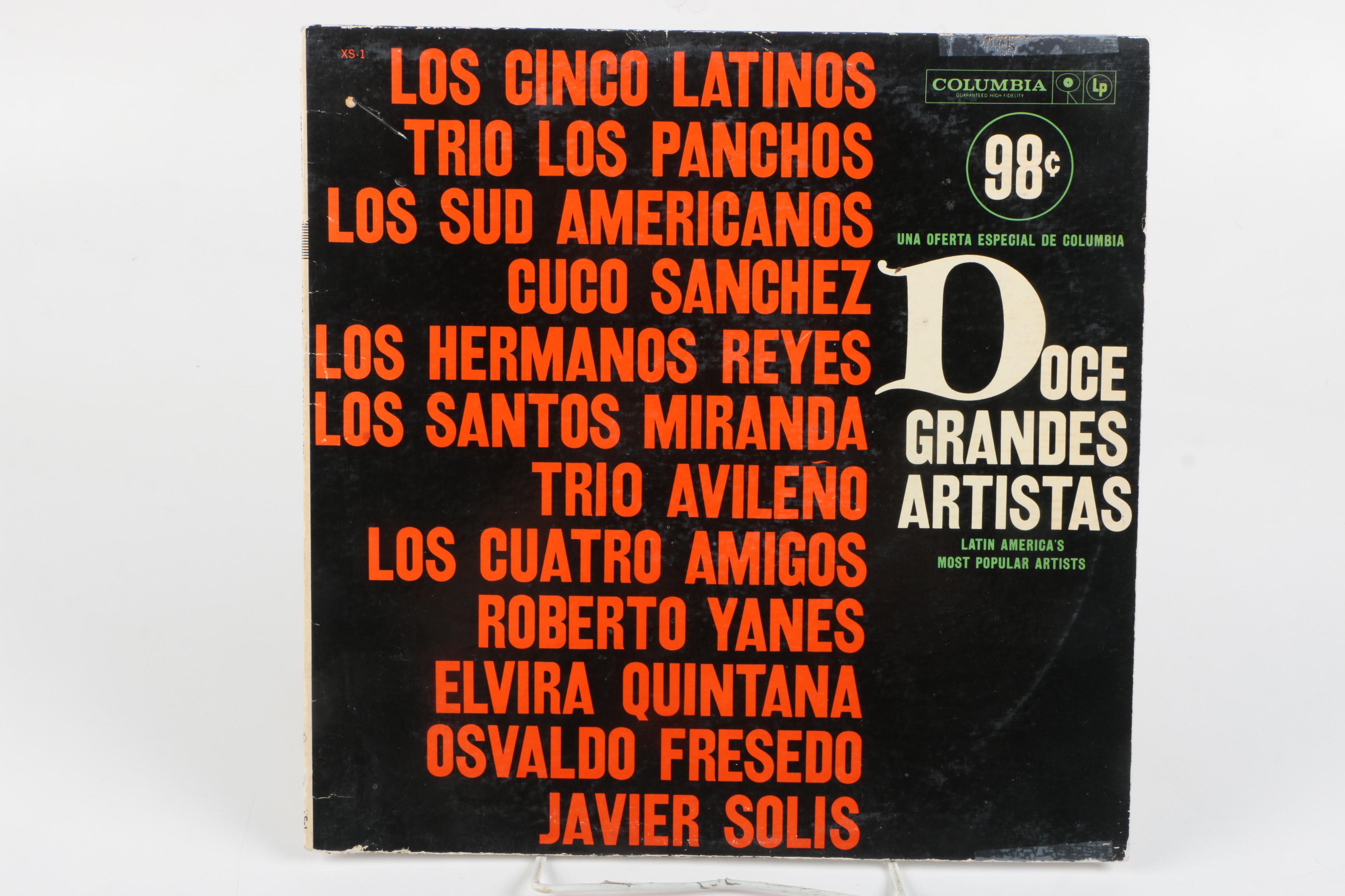 Collection of Spanish Guitar and Bossa Nova LP Records