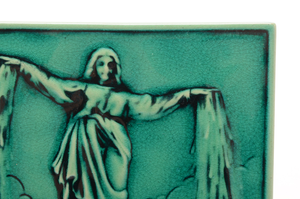 Rookwood Art Pottery Fountain Square Tile