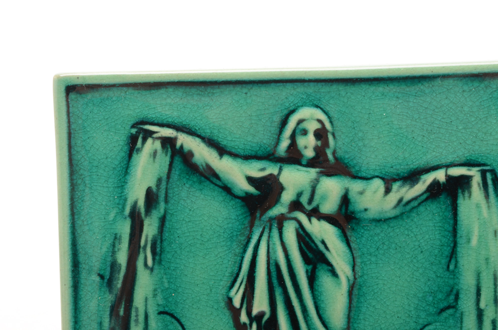 Rookwood Art Pottery Fountain Square Tile