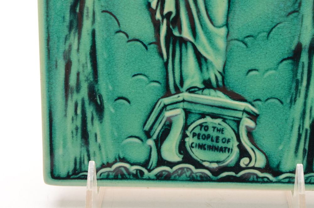 Rookwood Art Pottery Fountain Square Tile