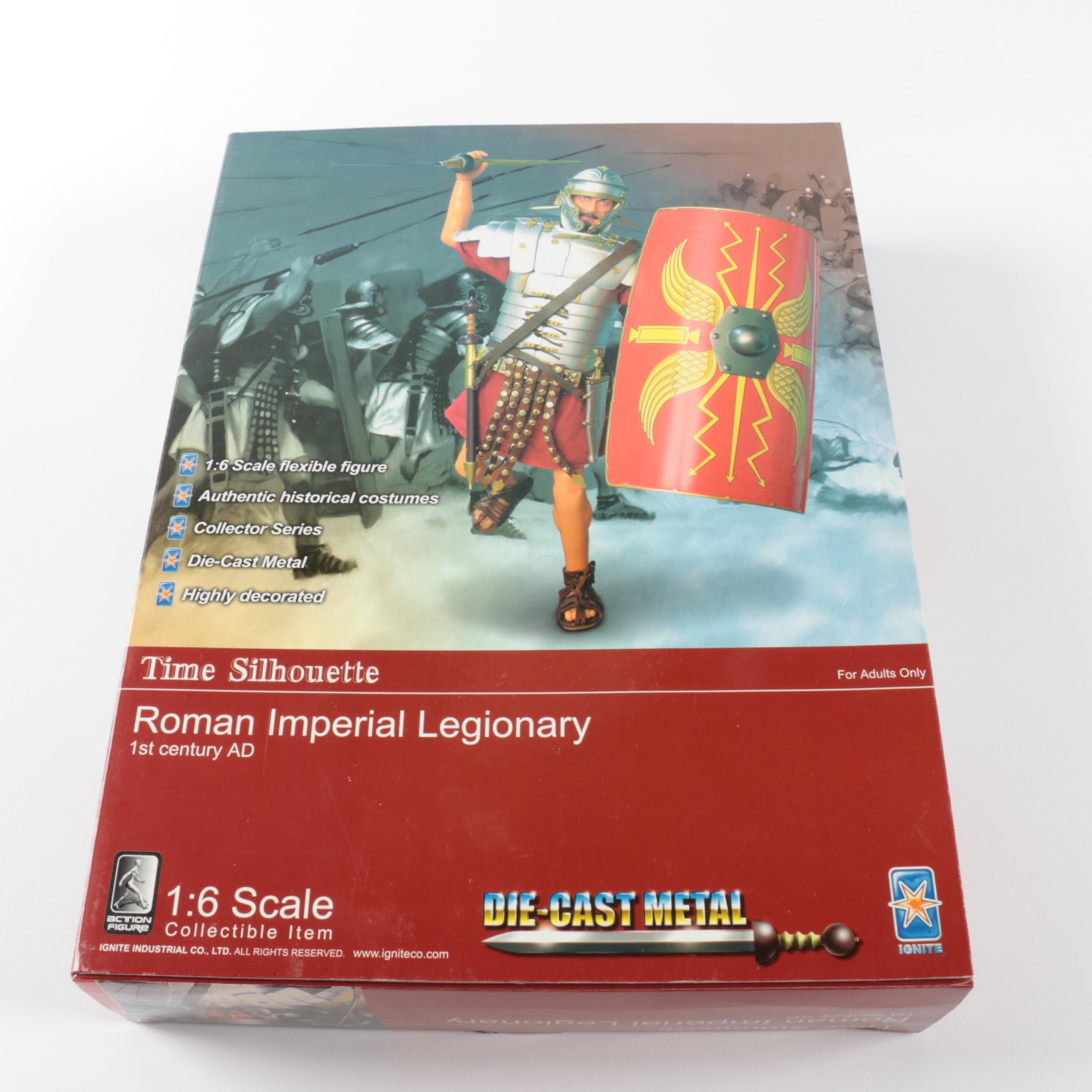 Collection of Roman Soldier Action Figures