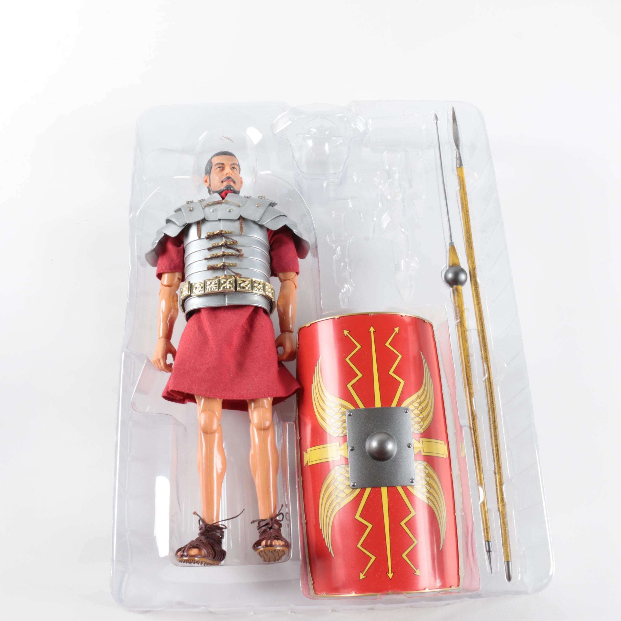 Collection of Roman Soldier Action Figures