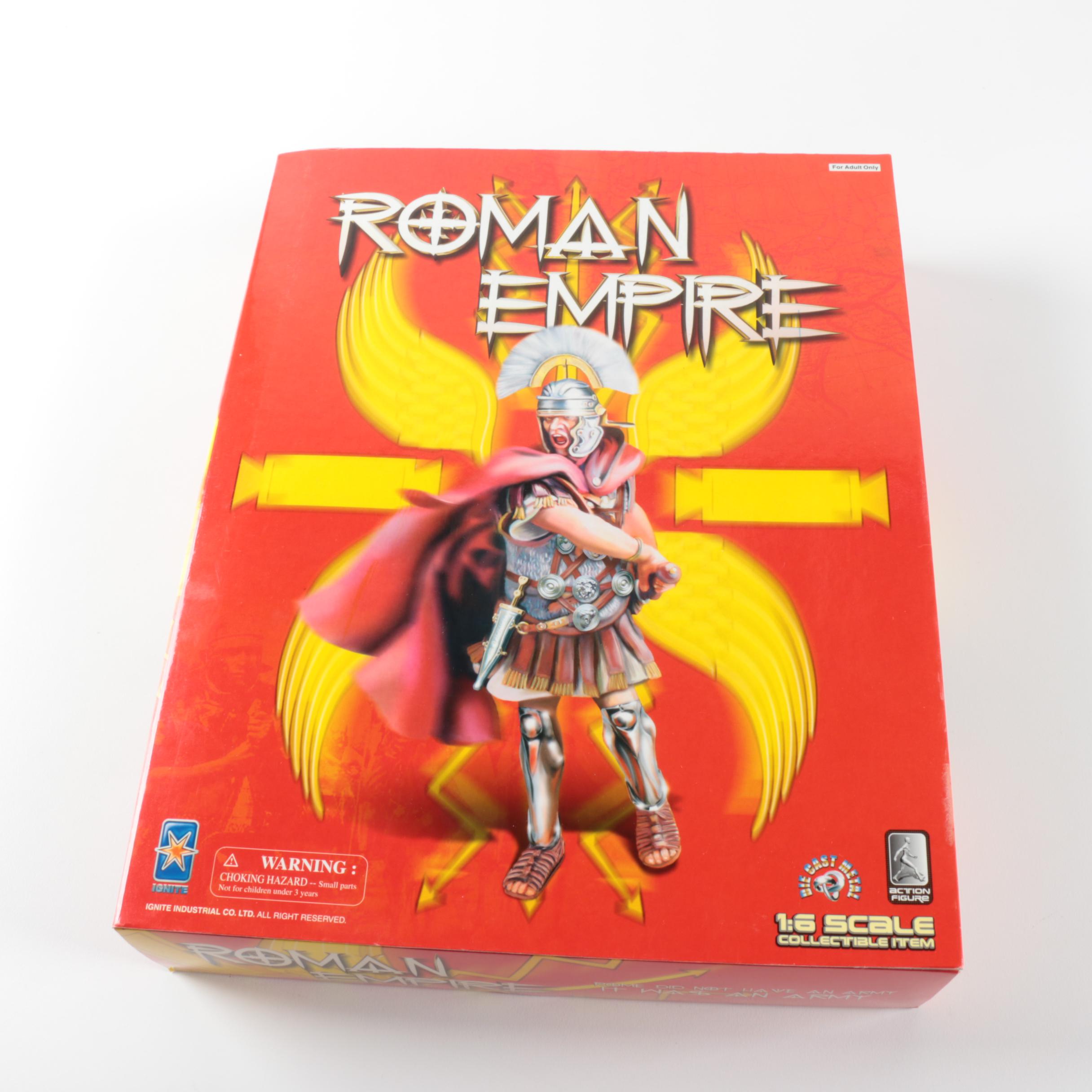 Collection of Roman Soldier Action Figures