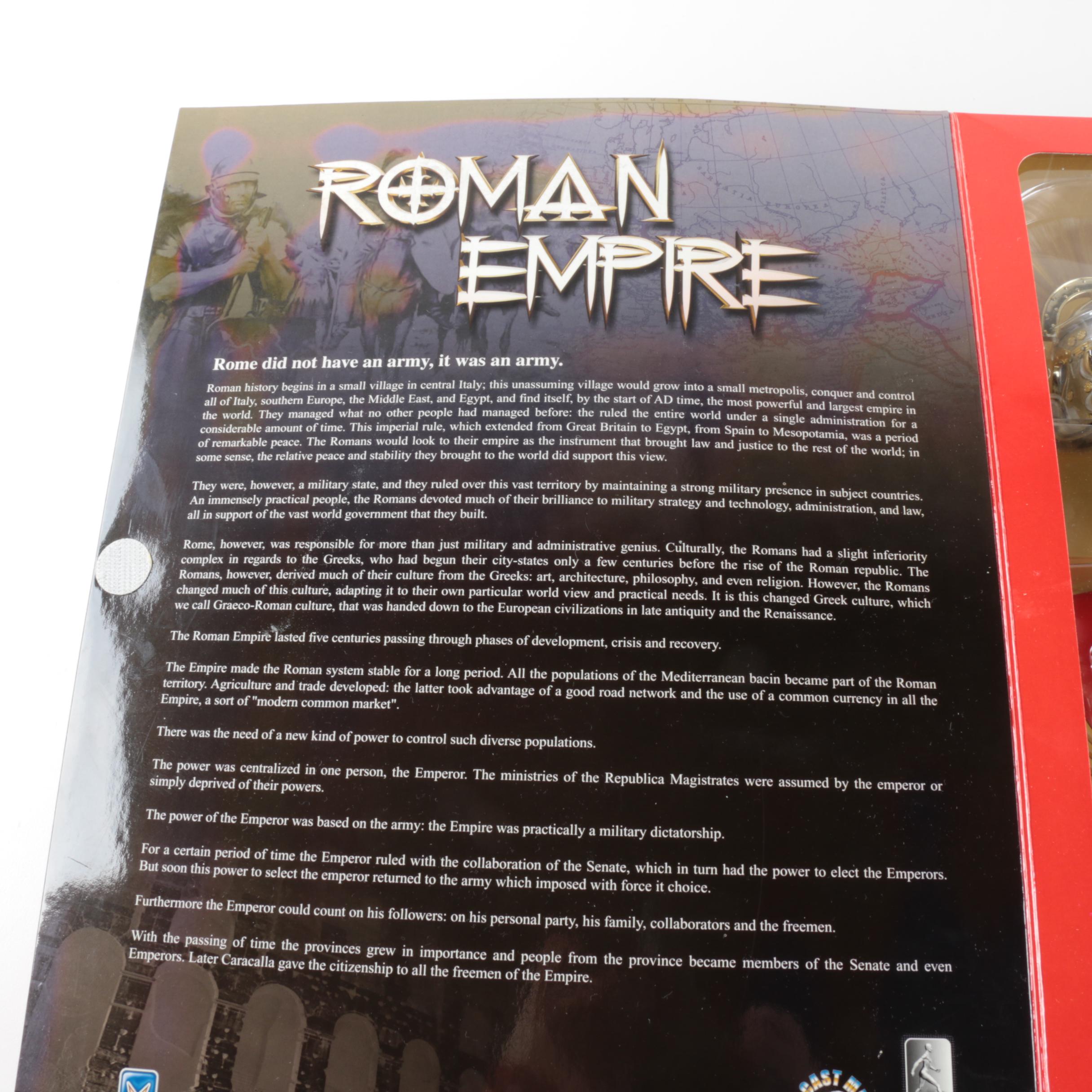 Collection of Roman Soldier Action Figures