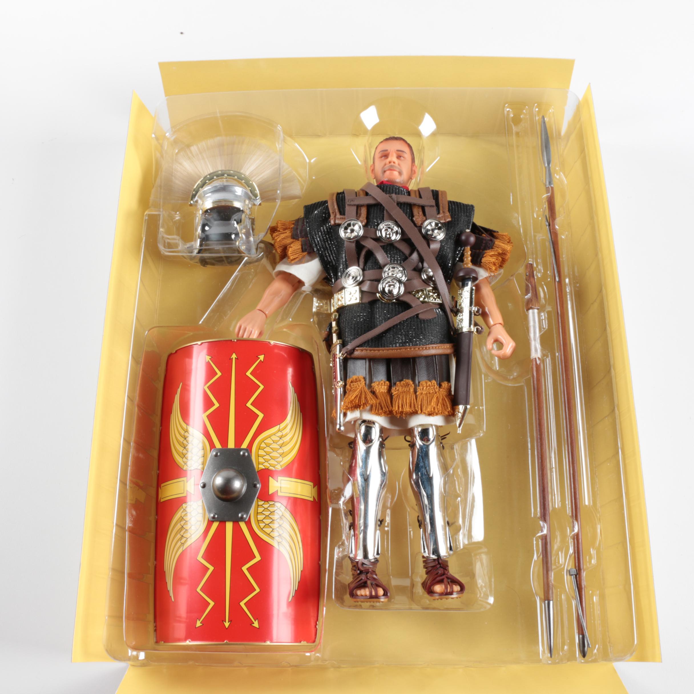 Collection of Roman Soldier Action Figures