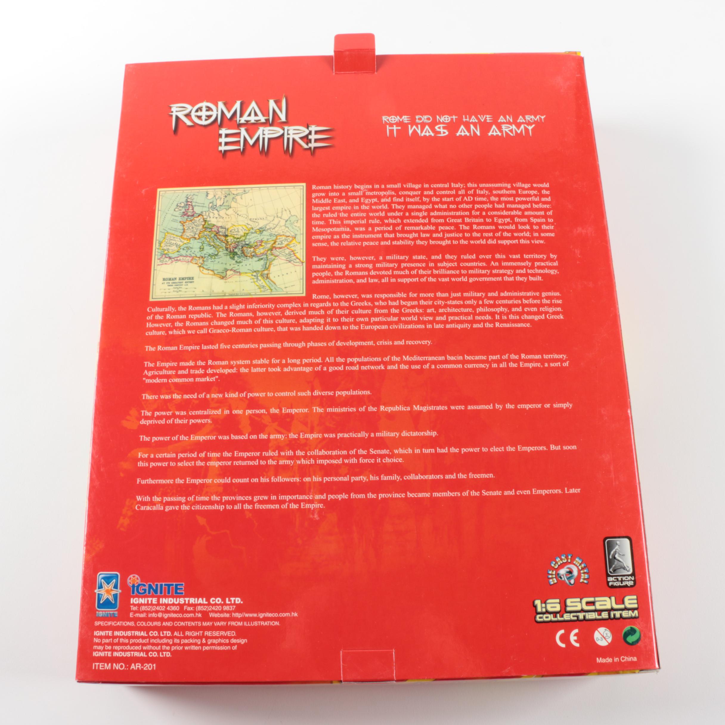 Collection of Roman Soldier Action Figures