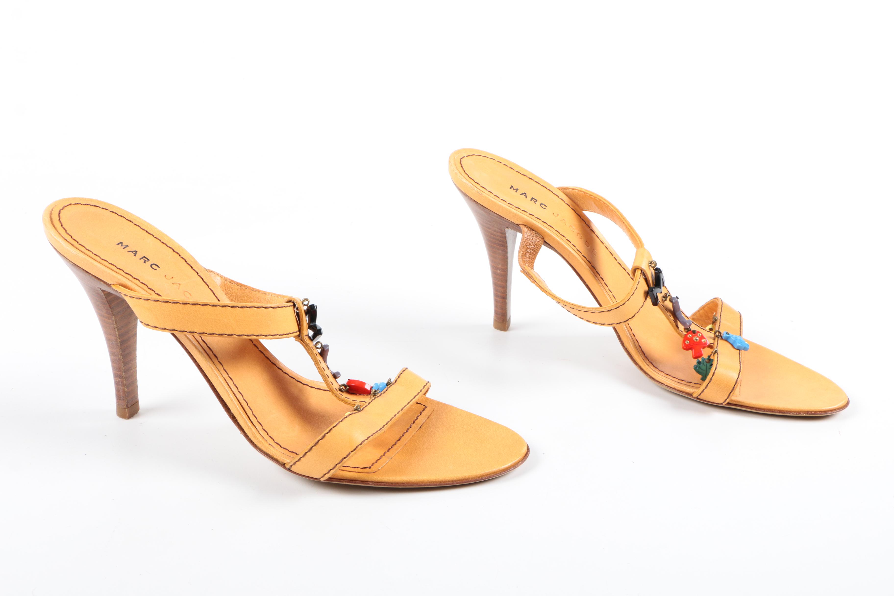 Marc Jacobs High Heel Charm Sandals