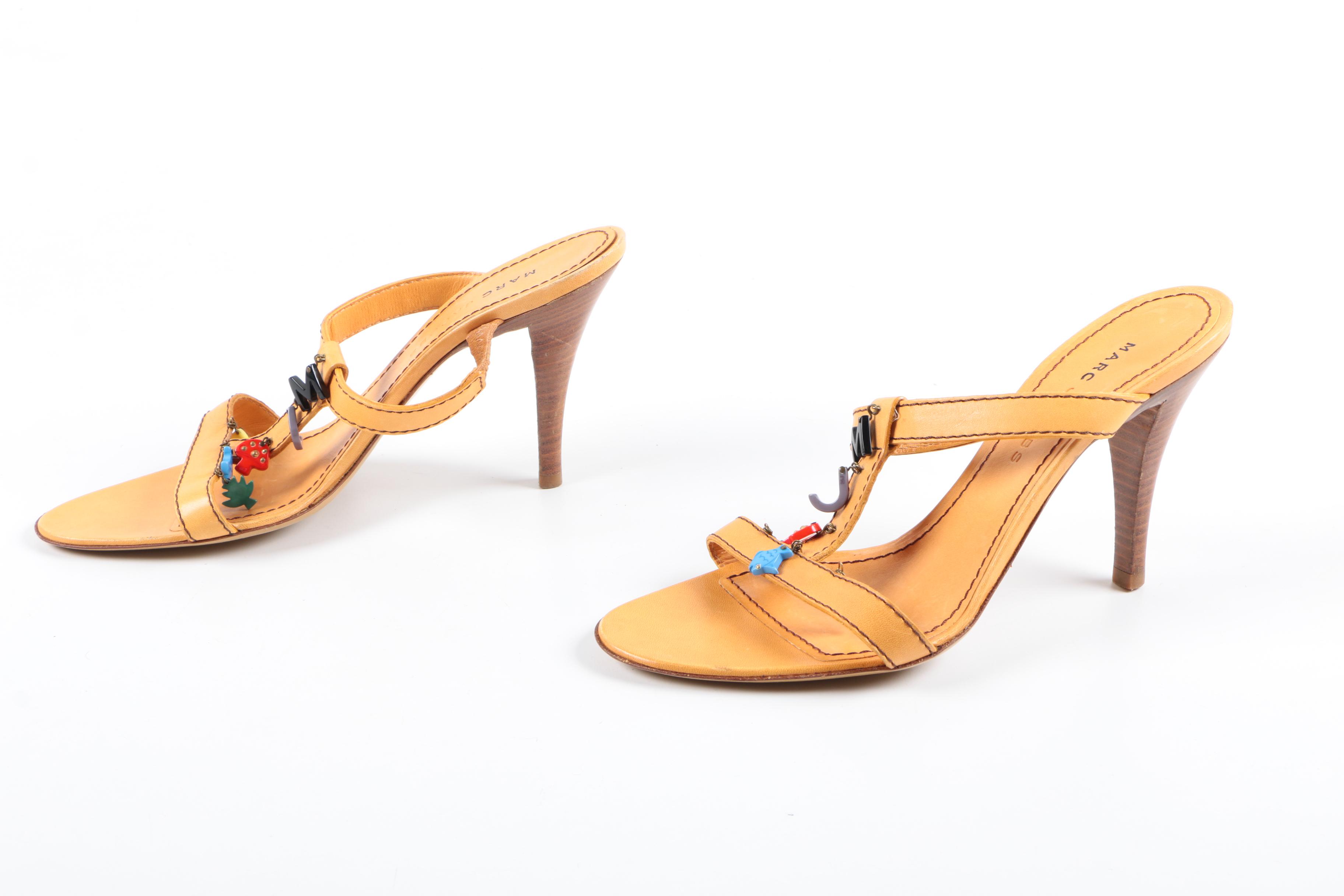 Marc Jacobs High Heel Charm Sandals