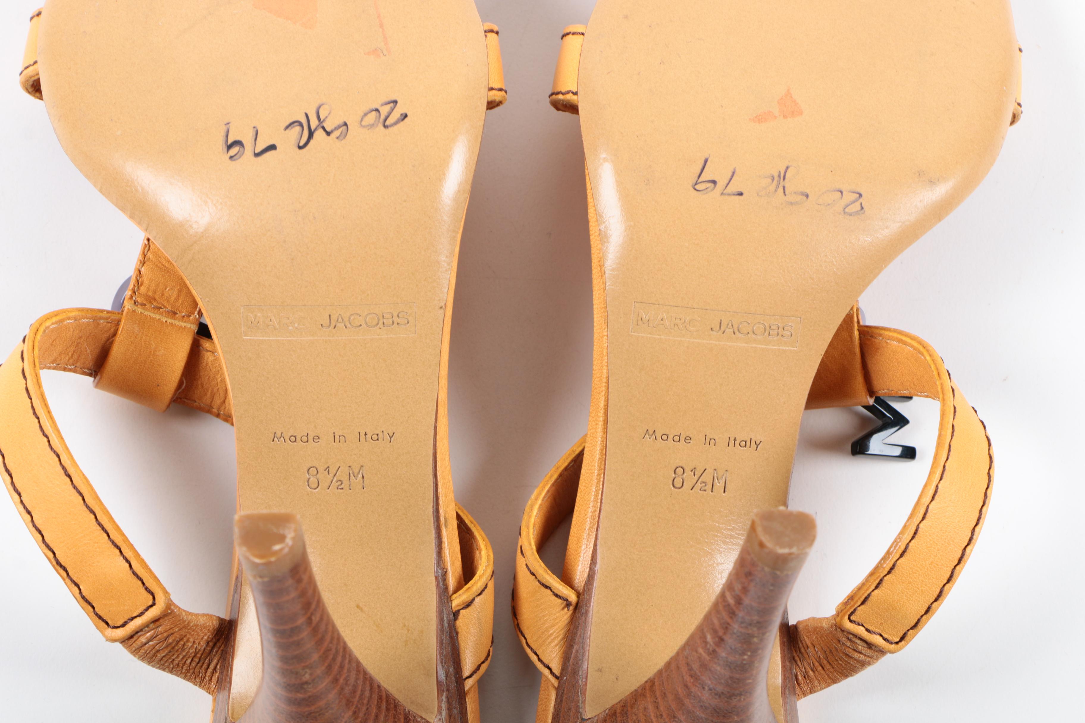 Marc Jacobs High Heel Charm Sandals