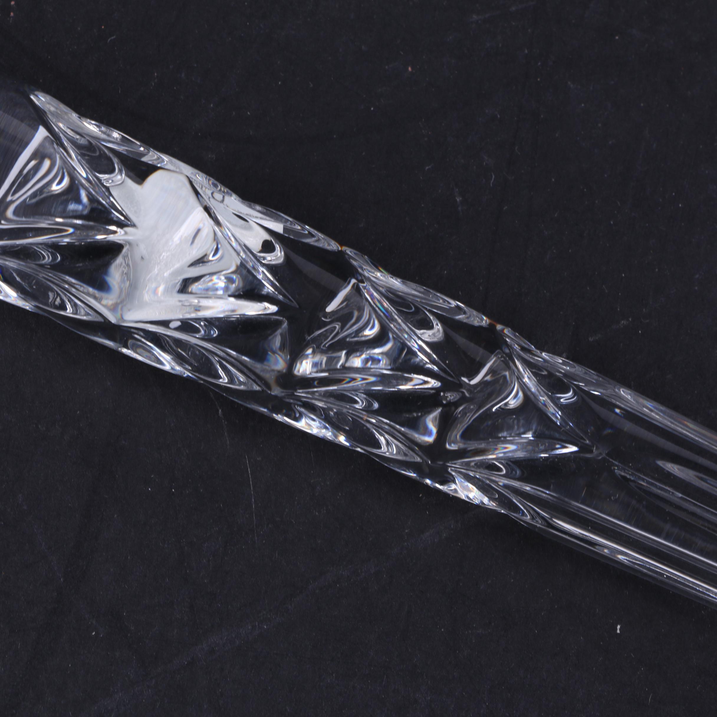 Waterford Crystal Mark McGwire Baseball, Bat, and St. Louis Home Plate