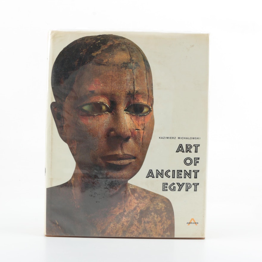 1969 "Art of Ancient Egypt" by Kazimierz Michalowski