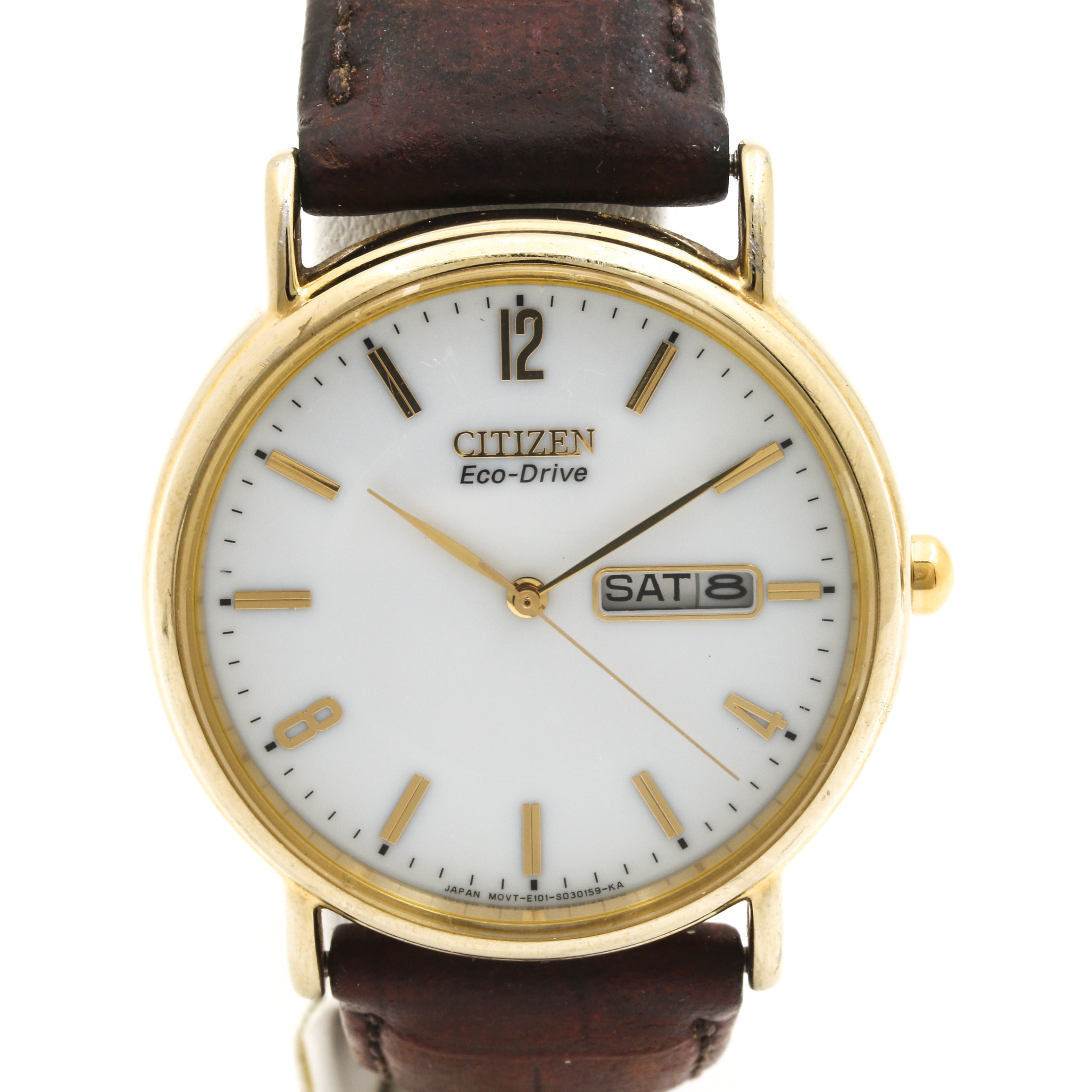 Citizen Eco Drive Gold Tone Watch