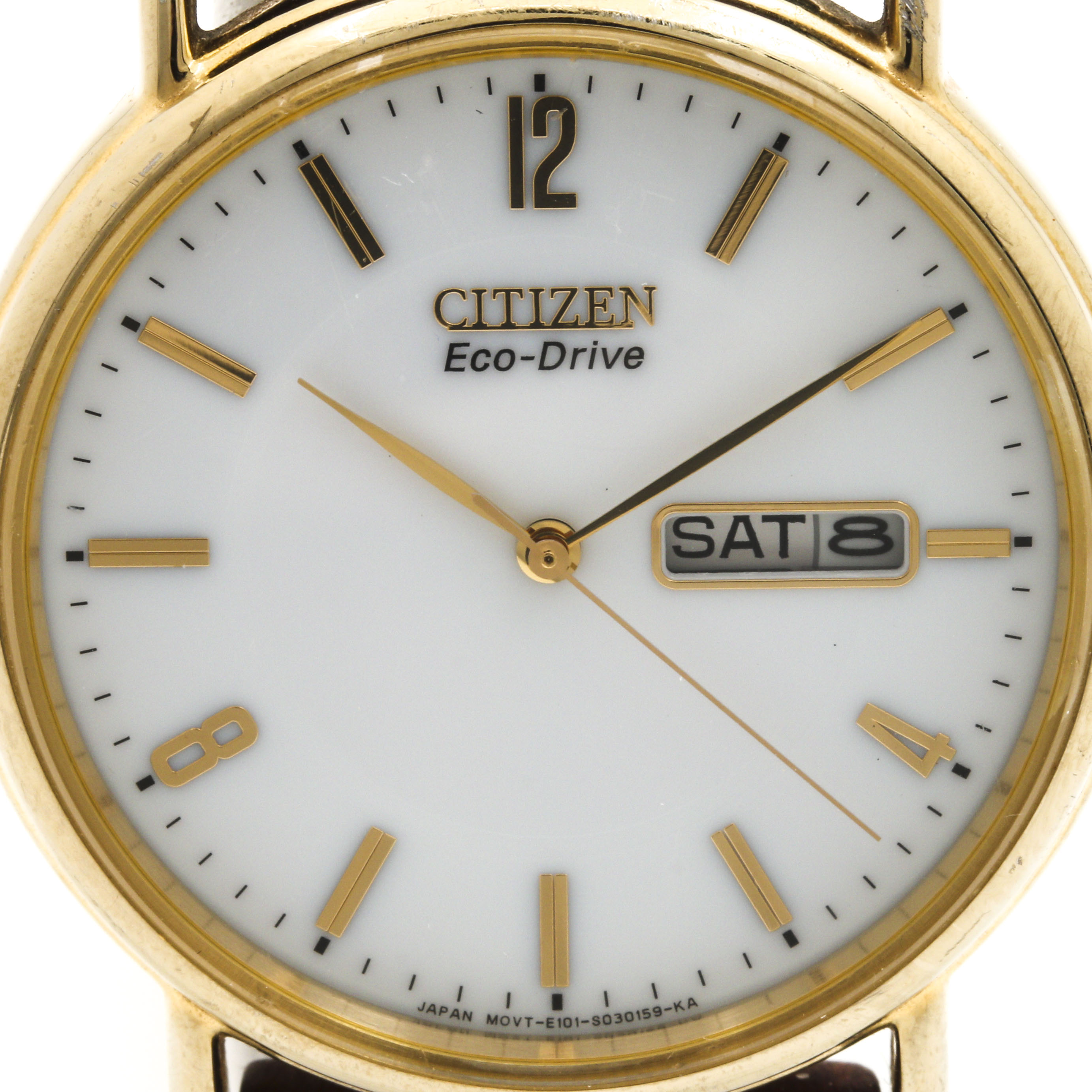 Citizen Eco Drive Gold Tone Watch