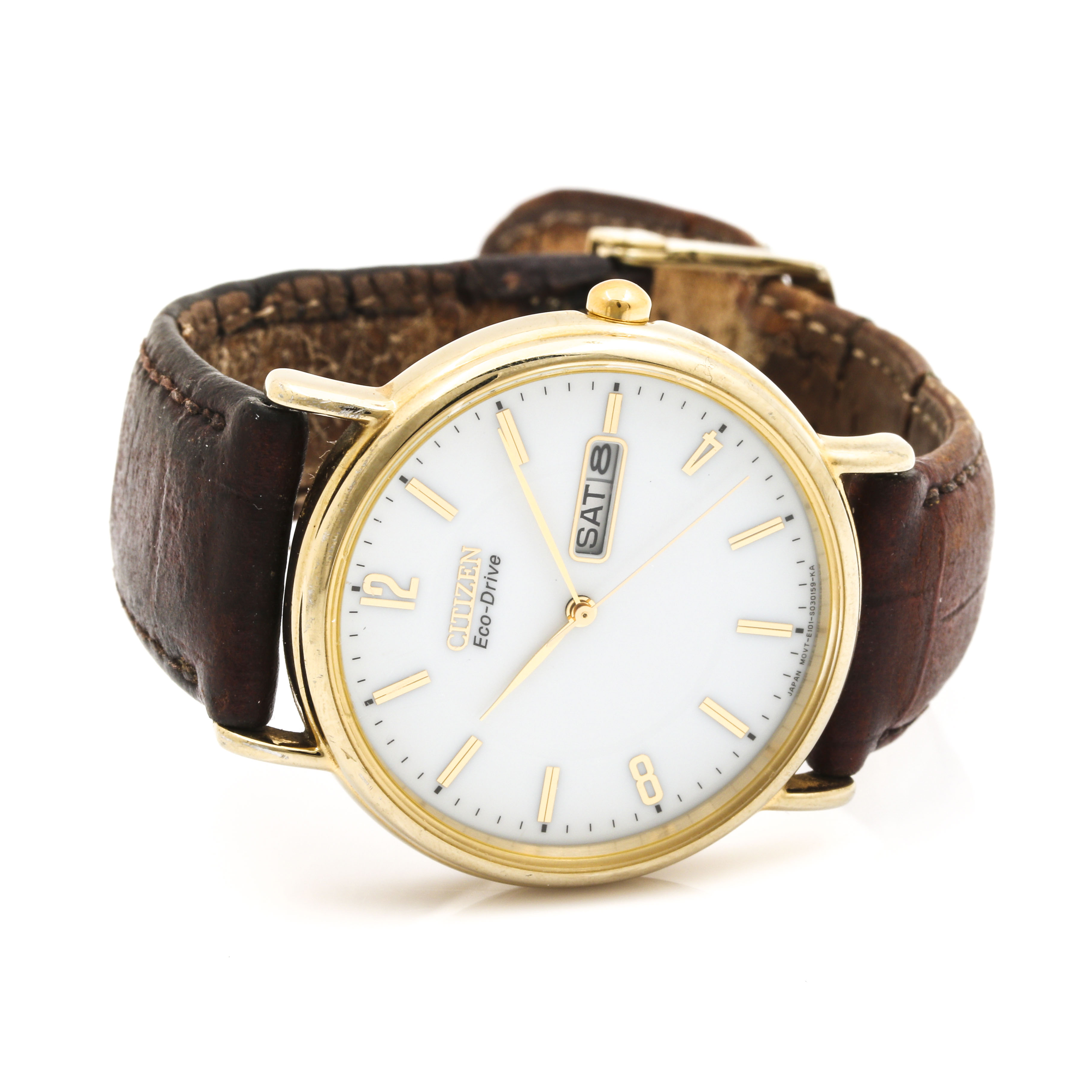Citizen Eco Drive Gold Tone Watch