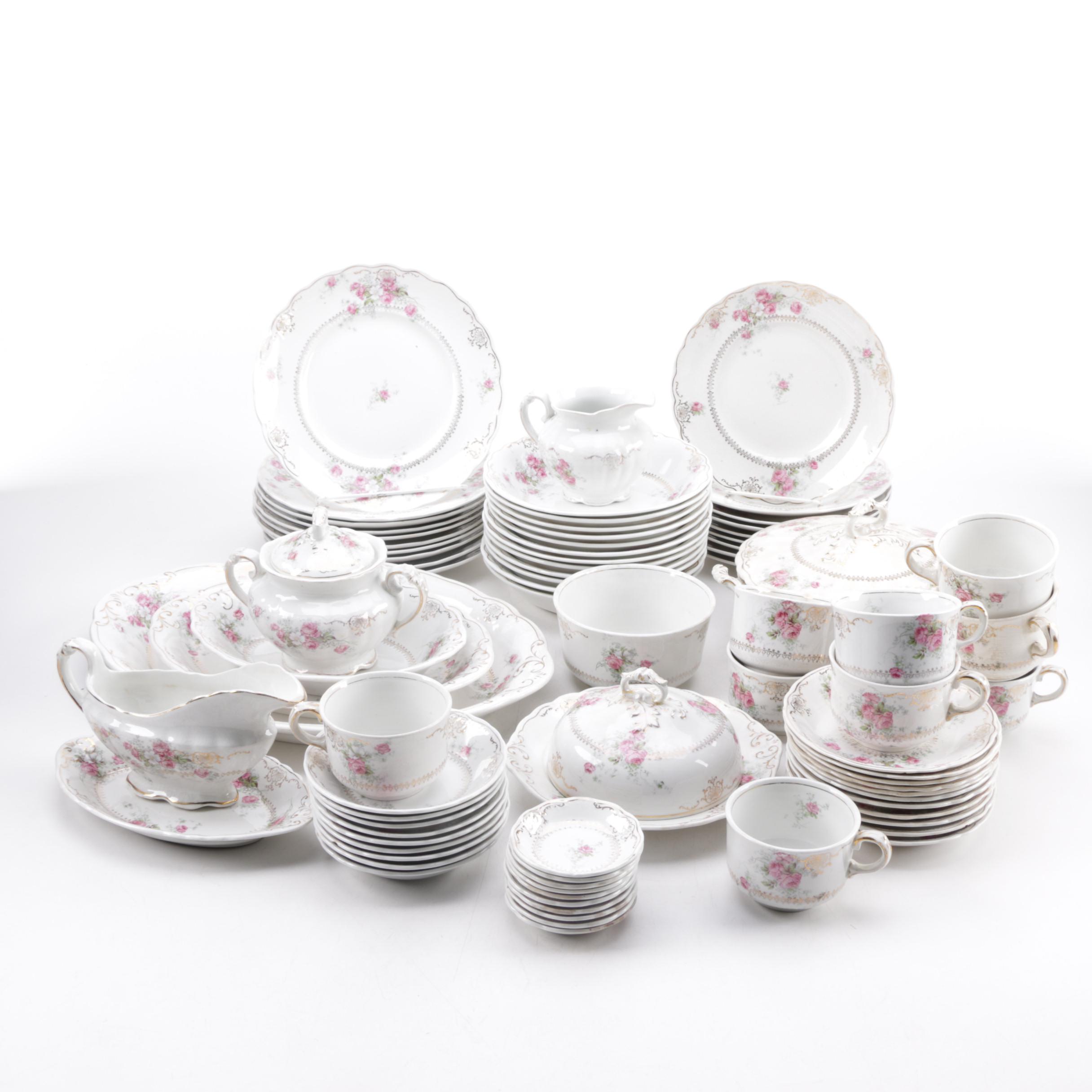 West End Pottery Company China Set