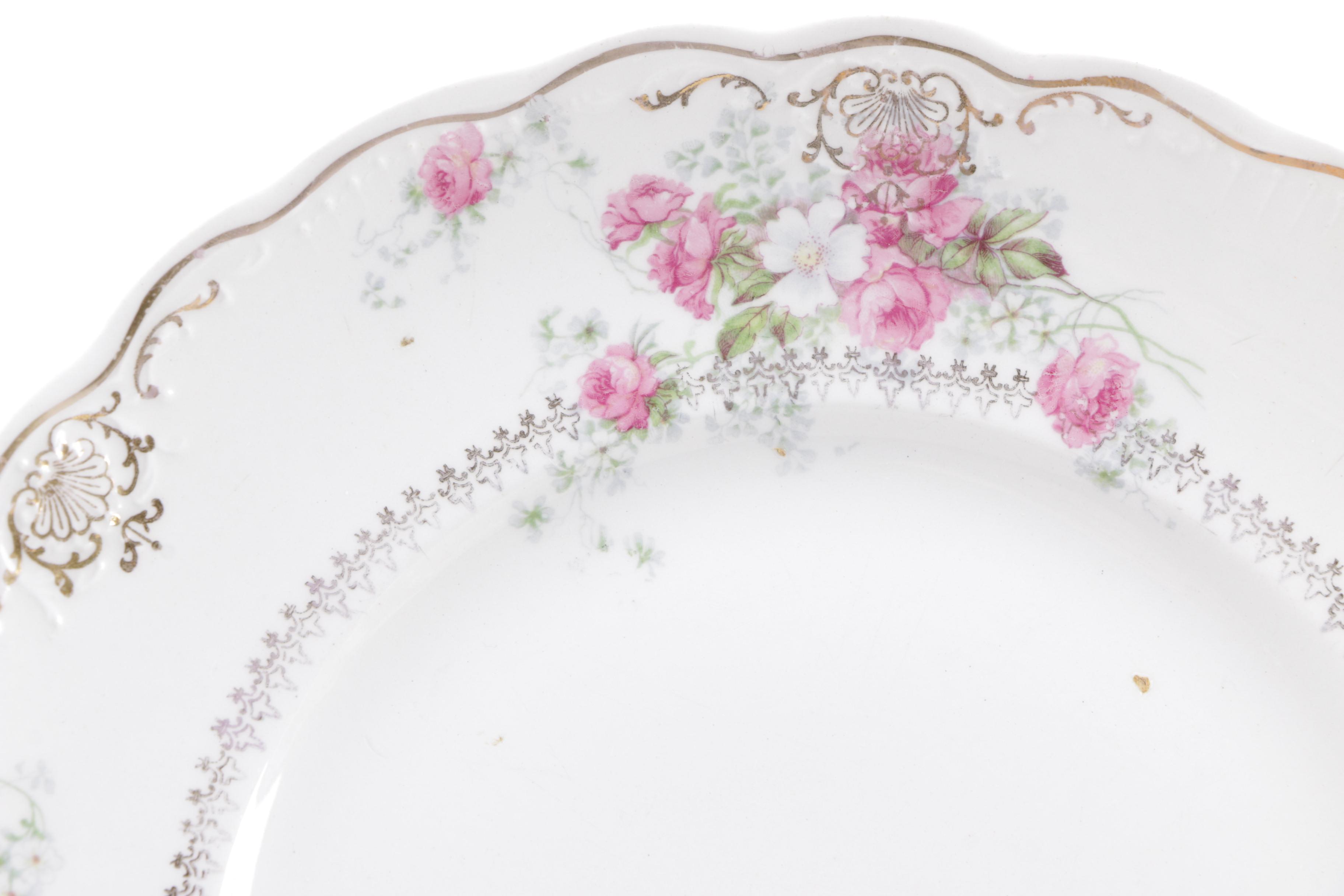 West End Pottery Company China Set