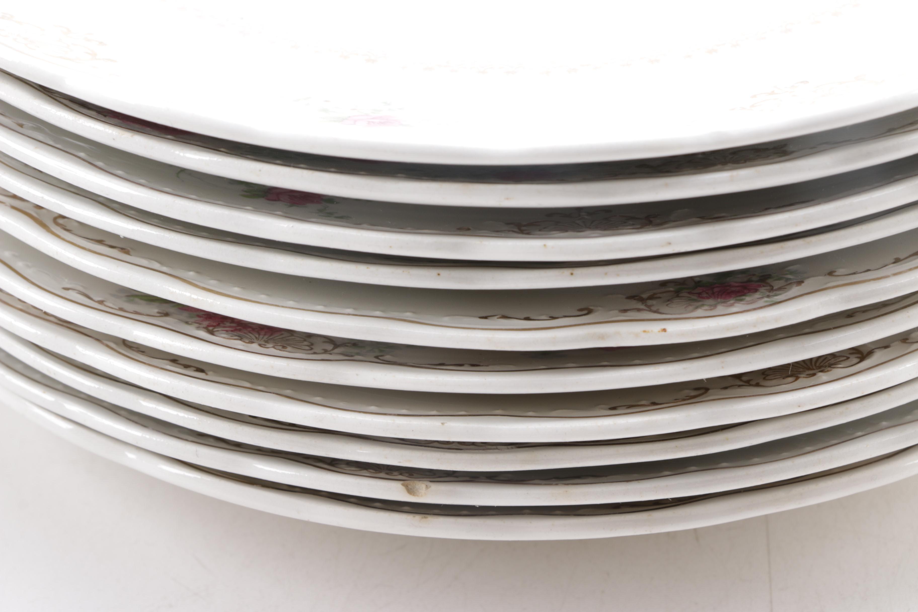 West End Pottery Company China Set