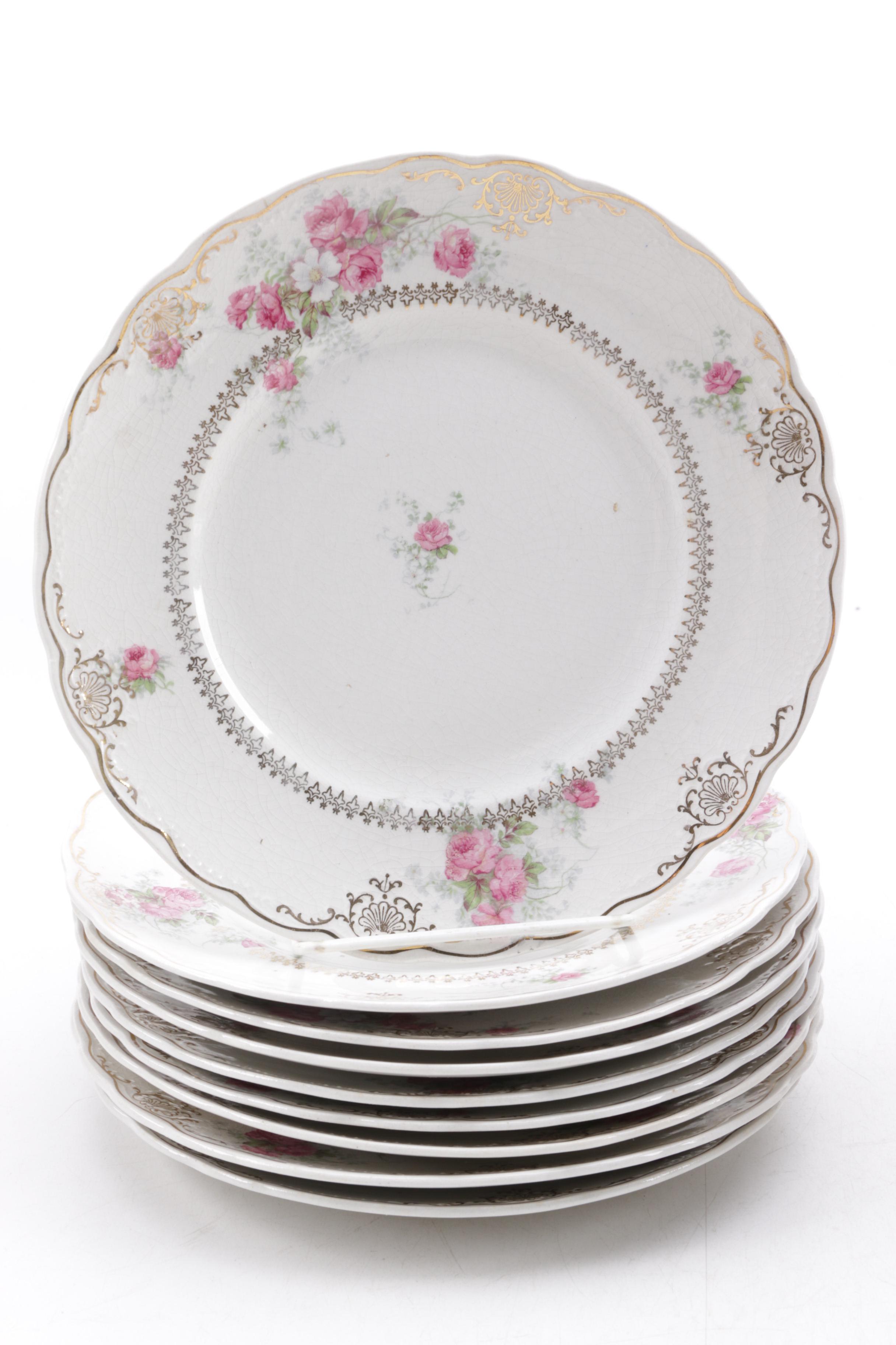 West End Pottery Company China Set