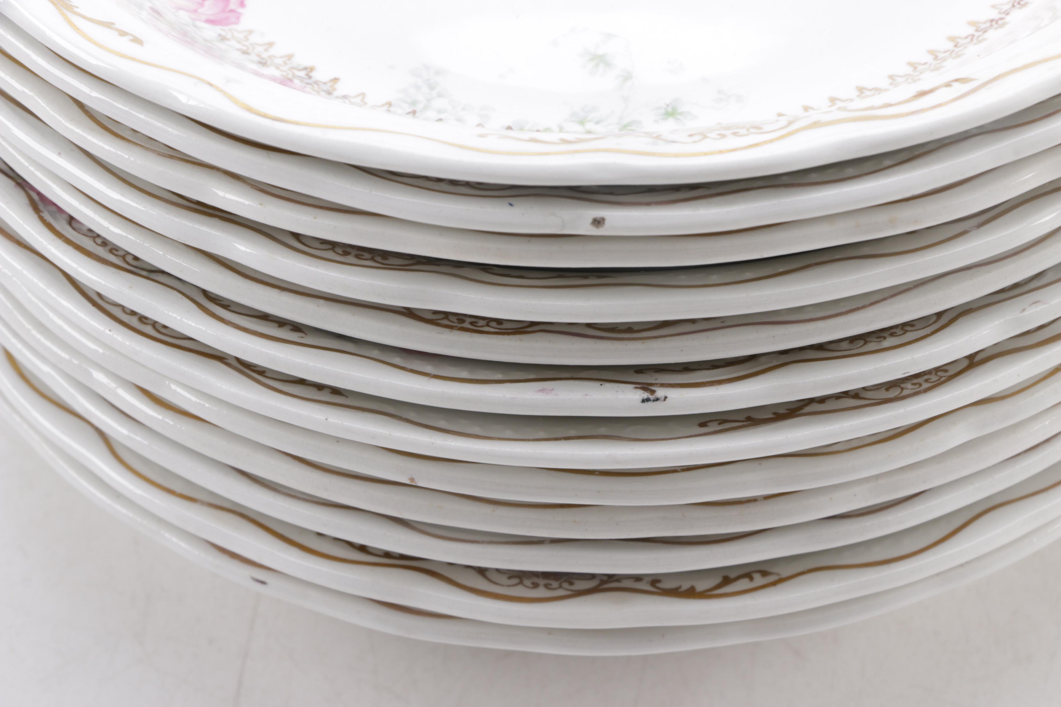 West End Pottery Company China Set