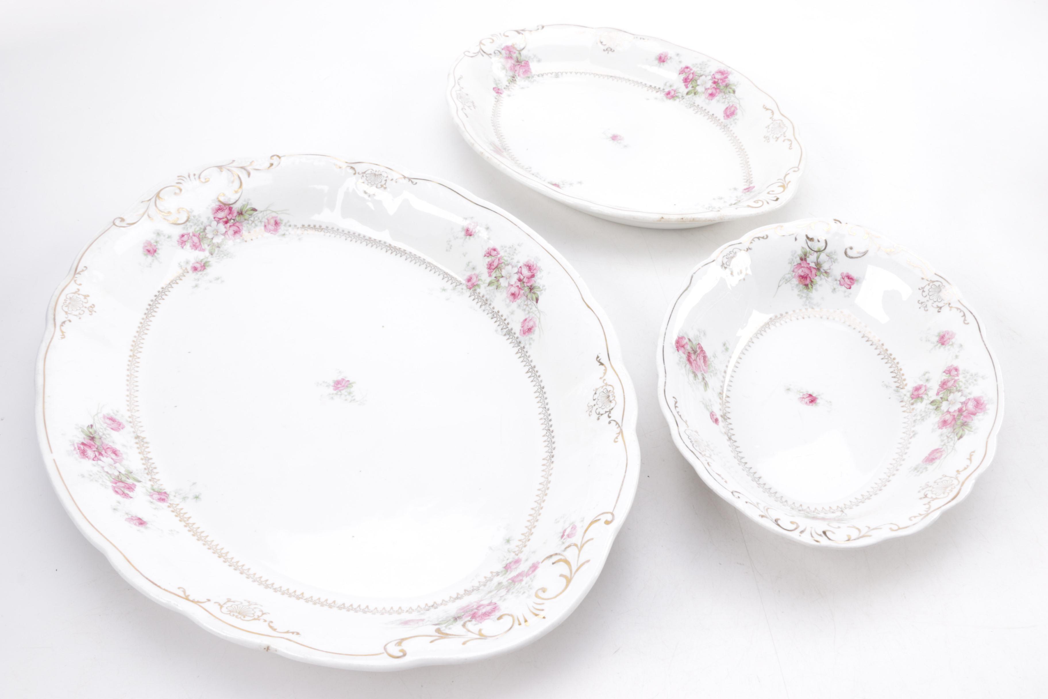 West End Pottery Company China Set