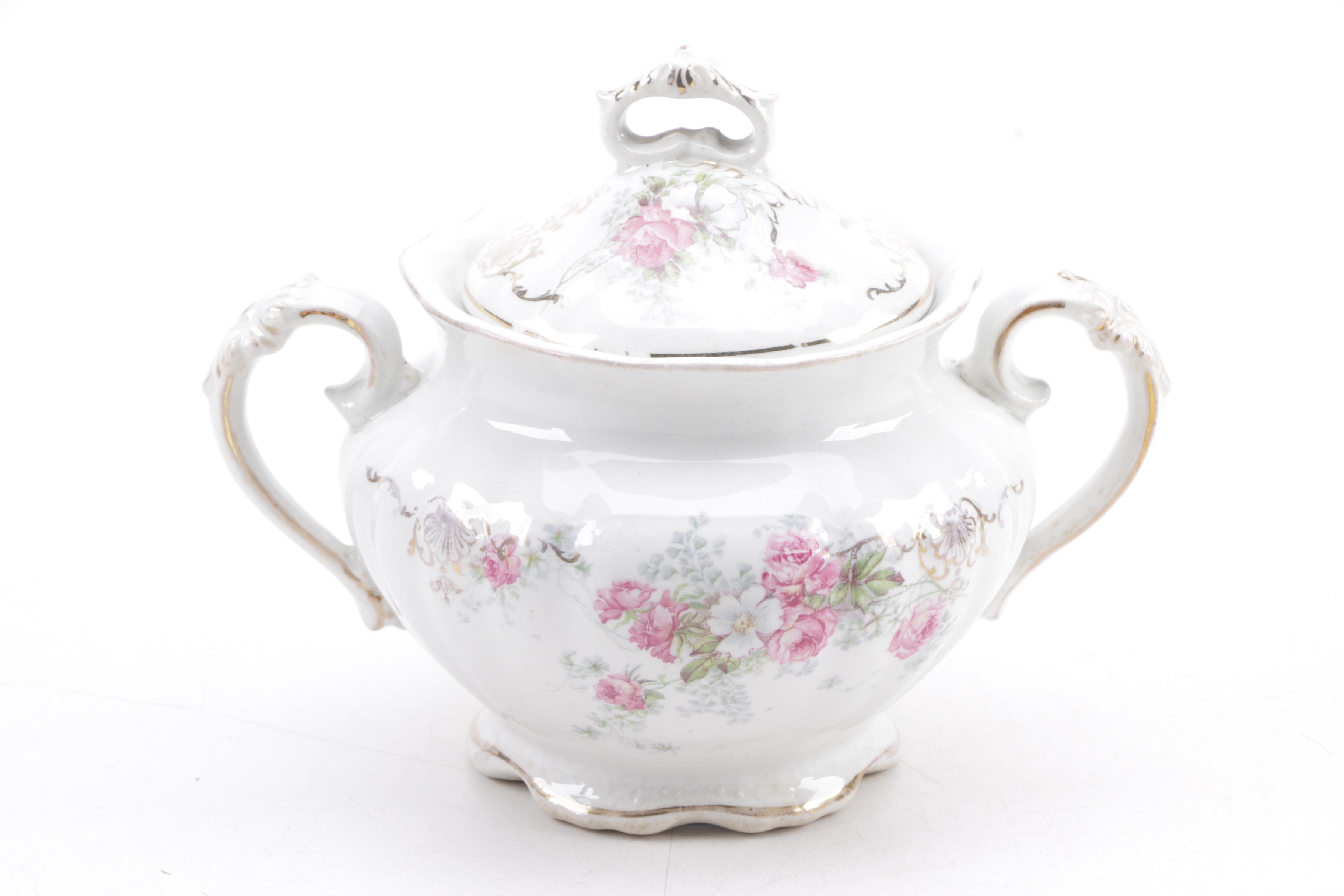 West End Pottery Company China Set