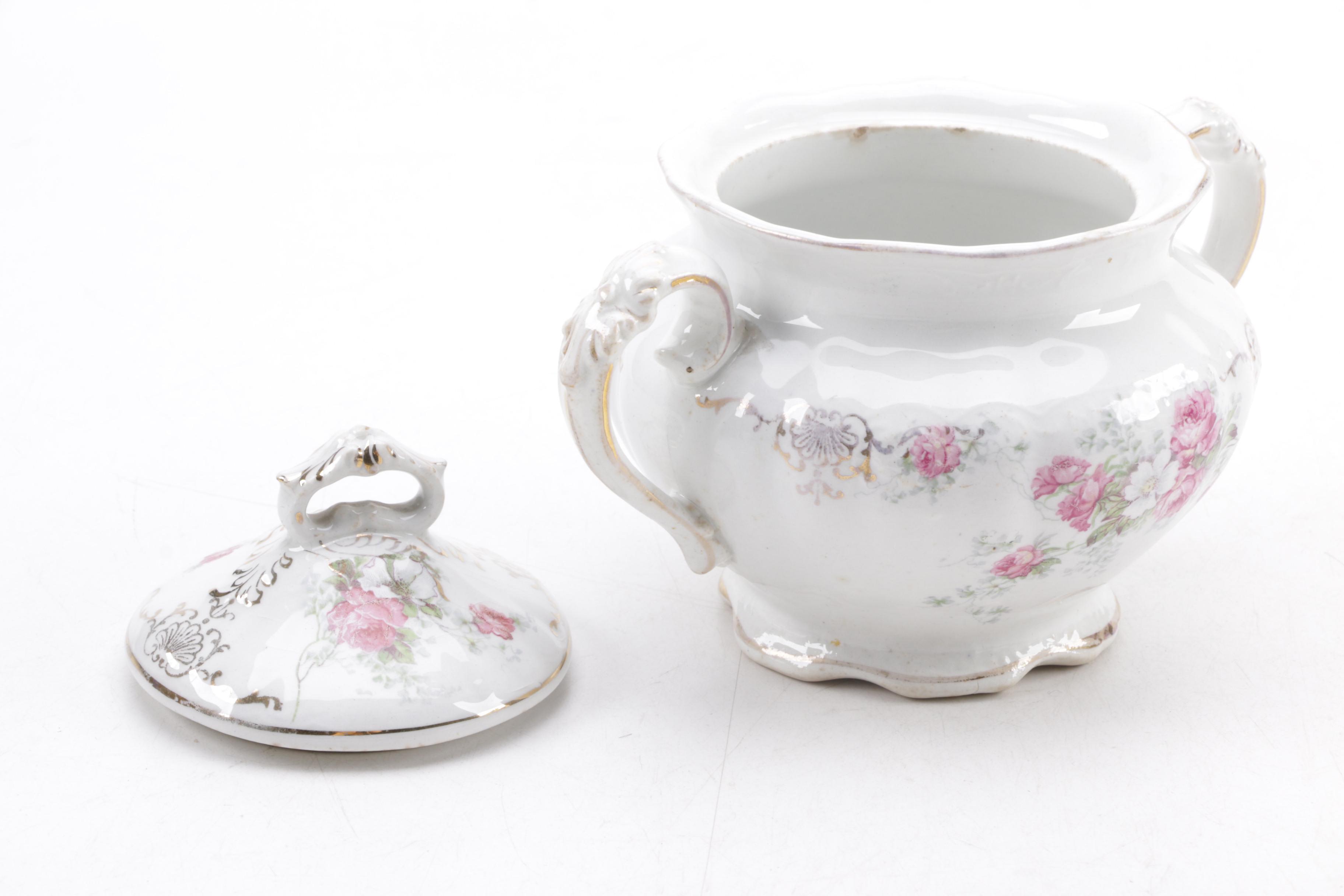 West End Pottery Company China Set