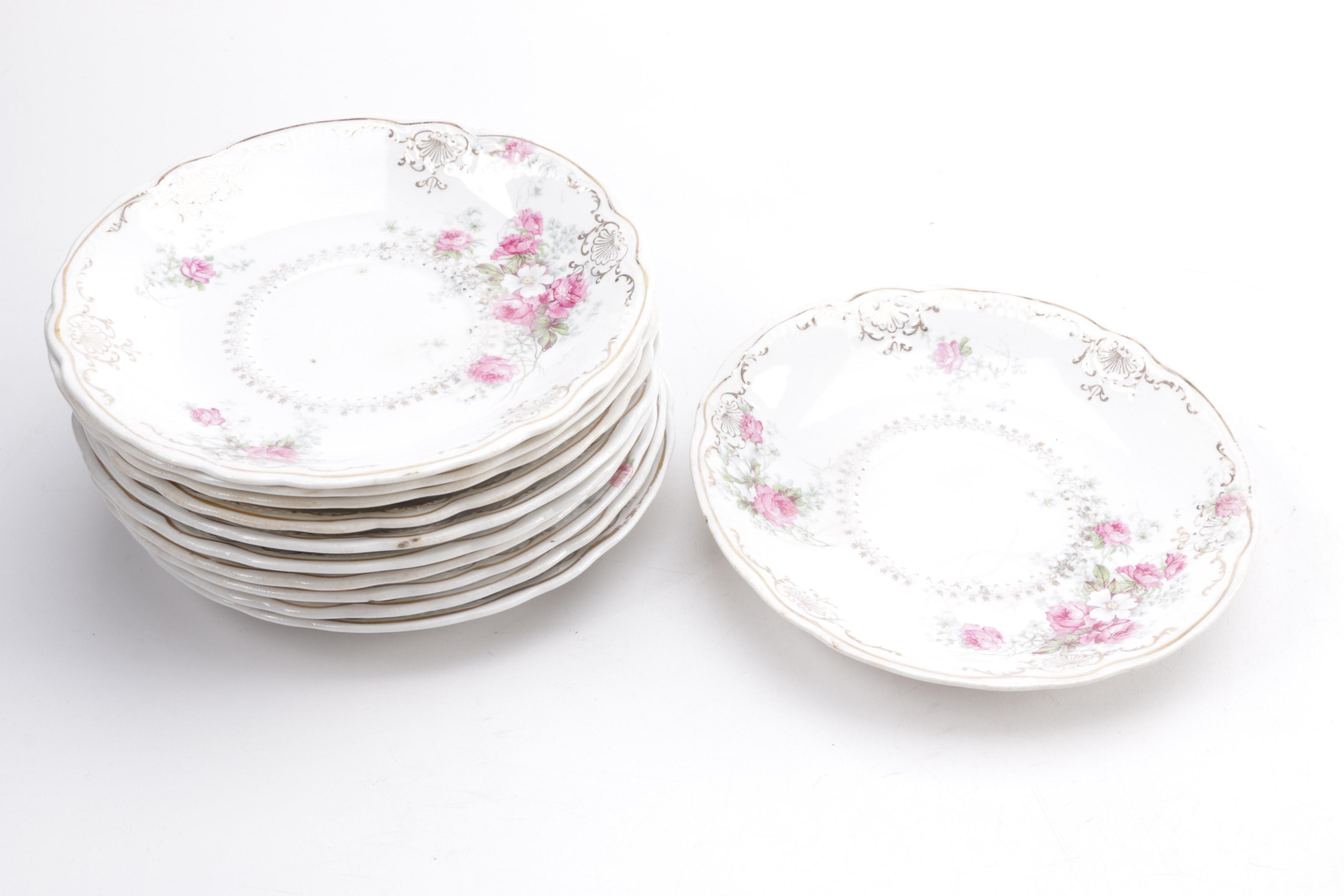 West End Pottery Company China Set