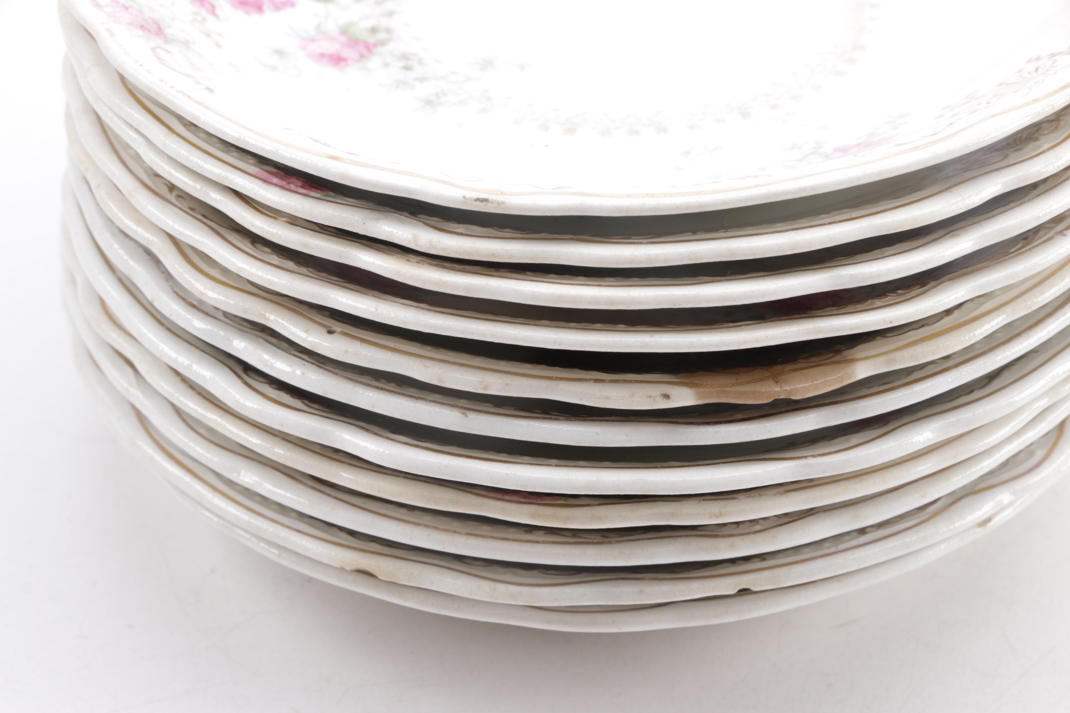 West End Pottery Company China Set